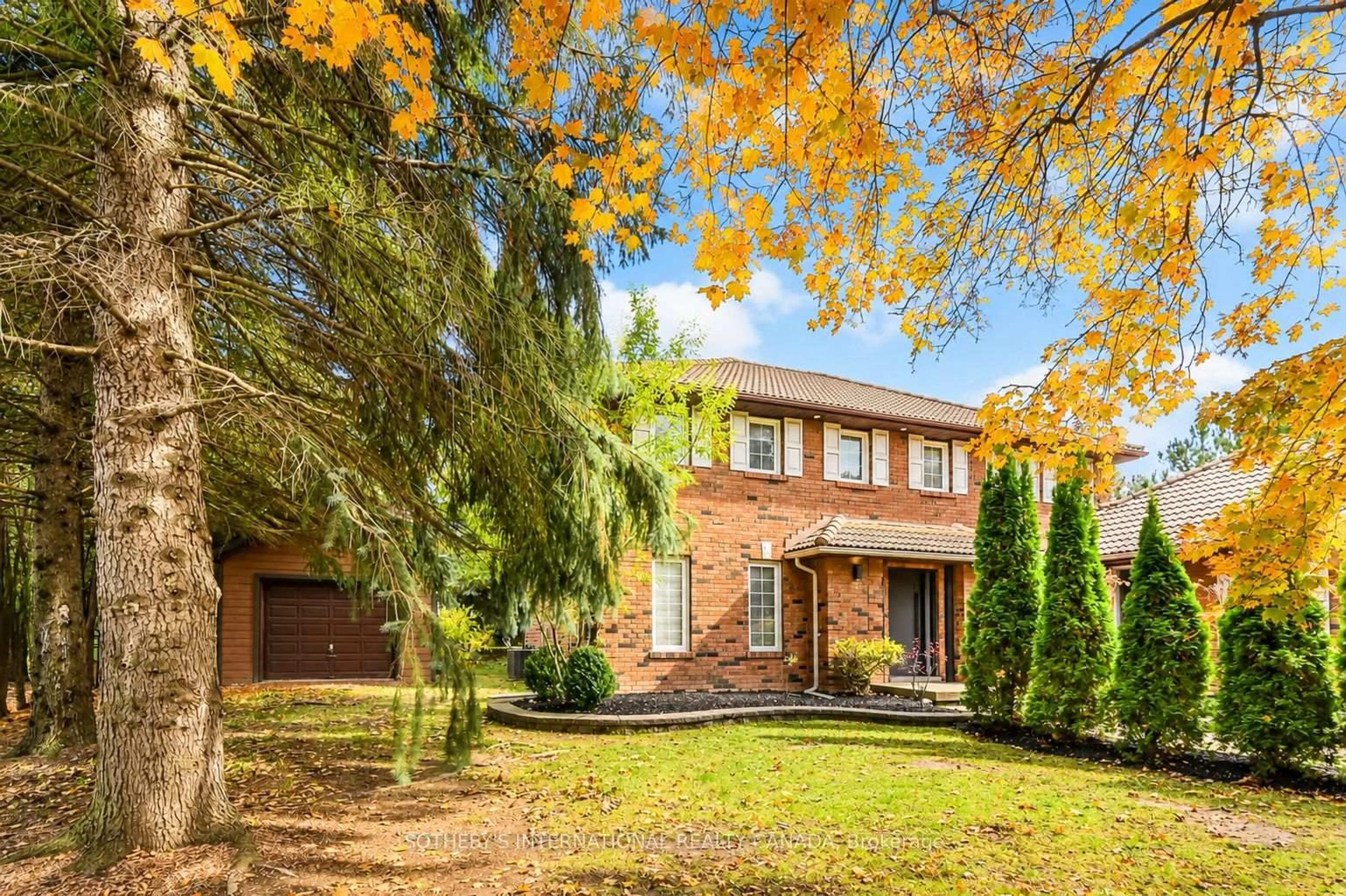 Home with brick exterior material, street for 23 Hill Farm Rd, King Ontario L0G 1N0