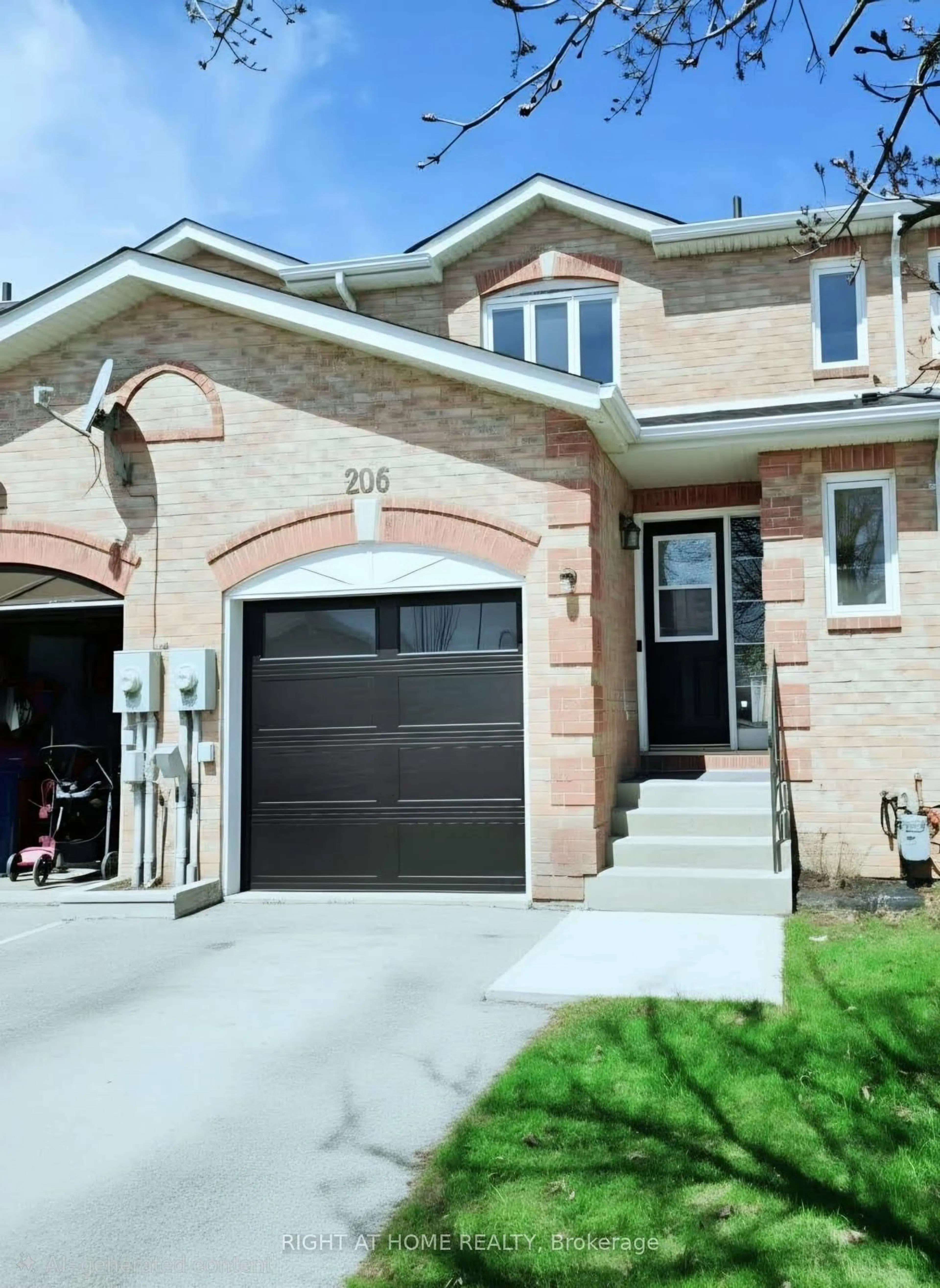 Home with brick exterior material, street for 206 Fairwood Dr, Georgina Ontario L4P 3Y5