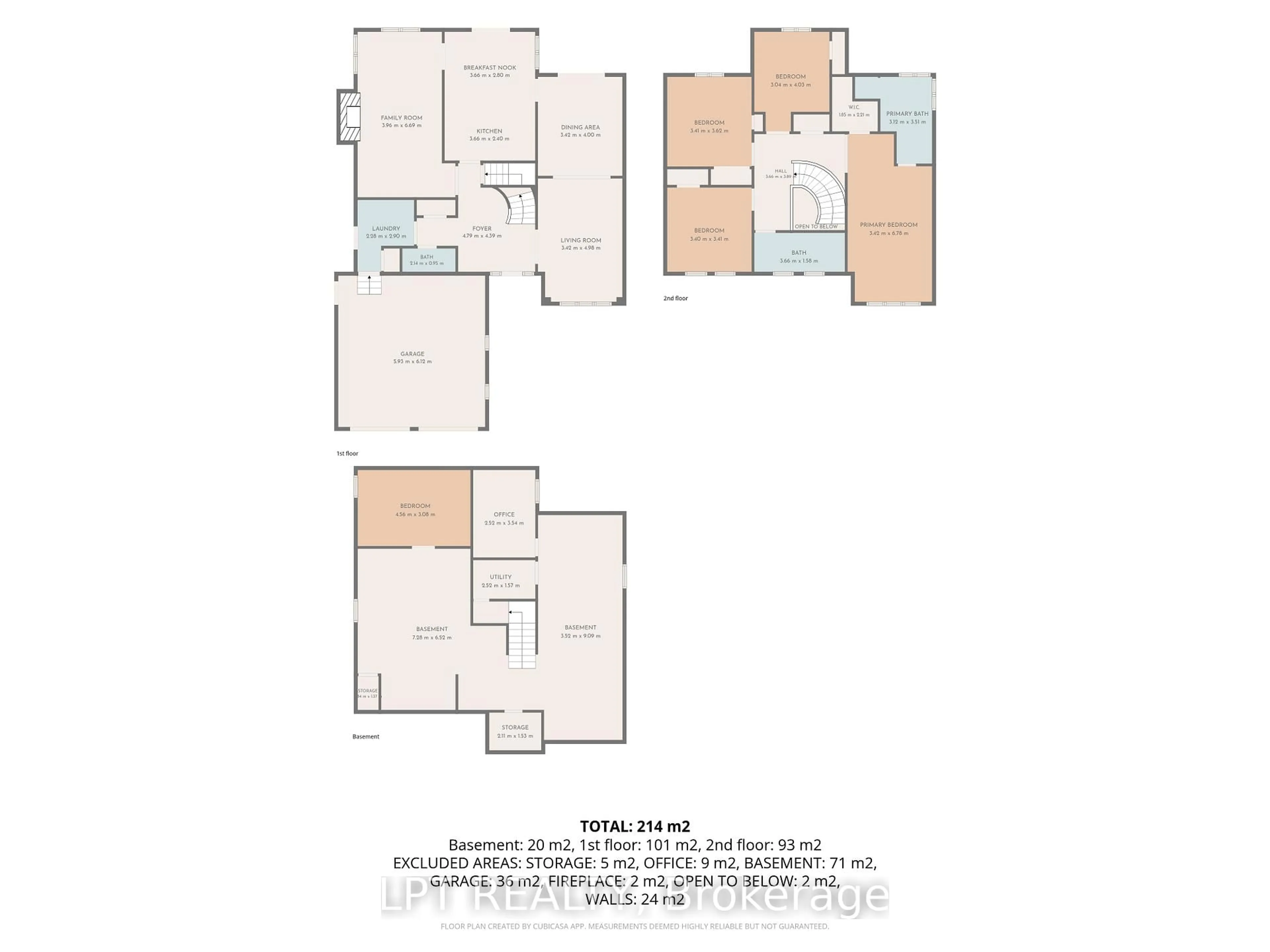 Floor plan for 112 Doris Cres, Newmarket Ontario L3Y 7V5