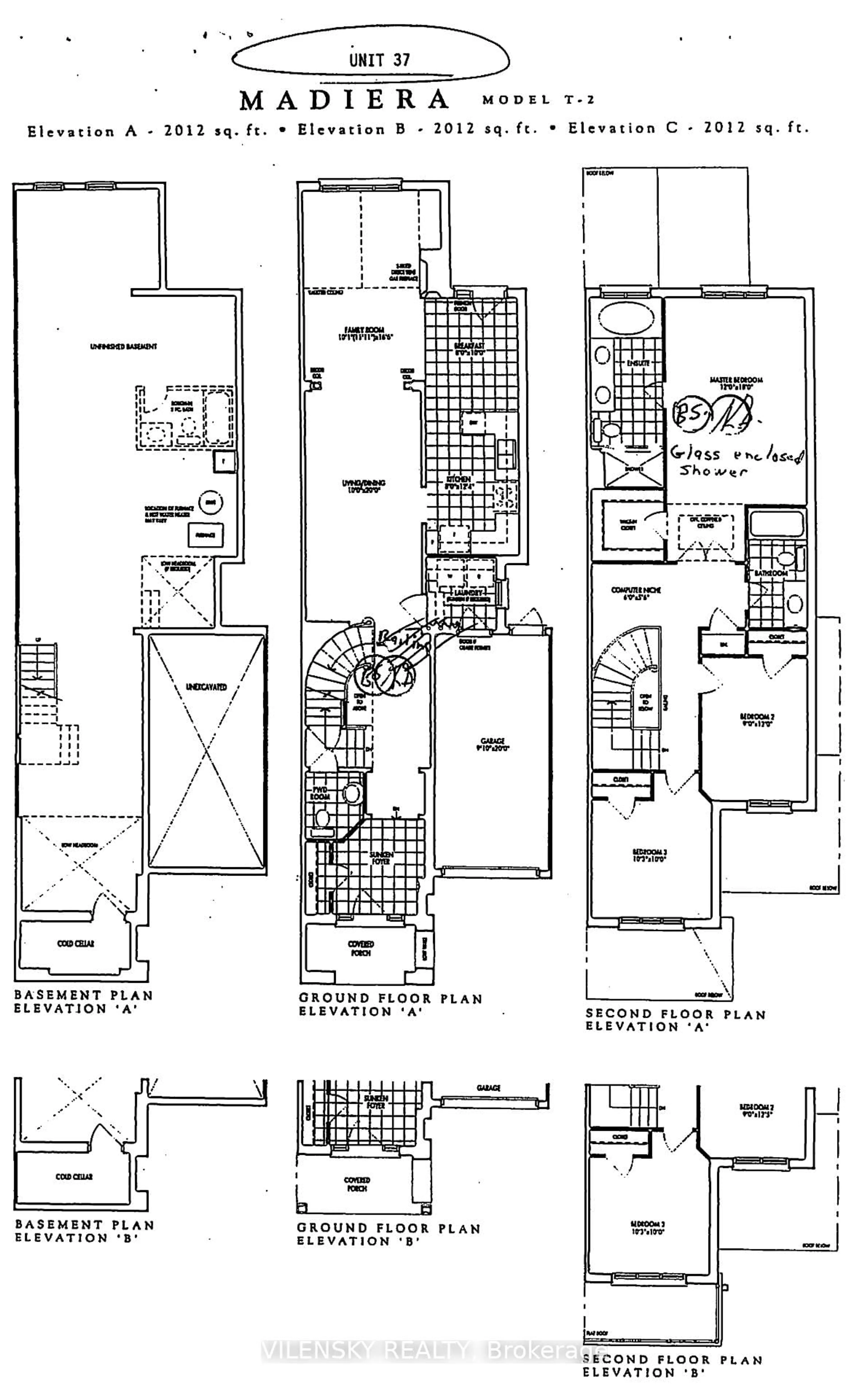 Floor plan for 148 Southvale Dr, Vaughan Ontario L6A 0Y7