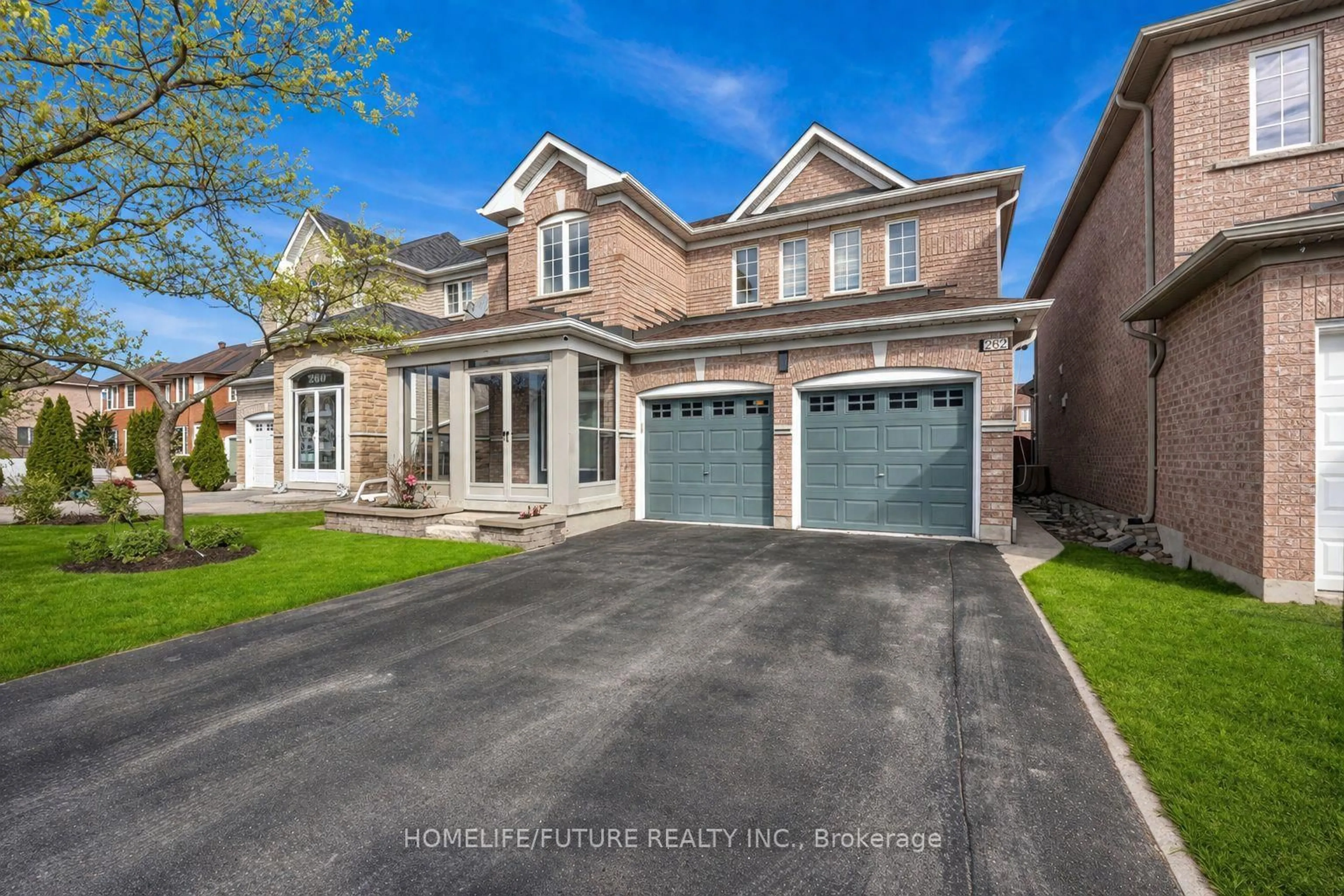 Home with brick exterior material, street for 262 Helen Ave, Markham Ontario L3R 1K1