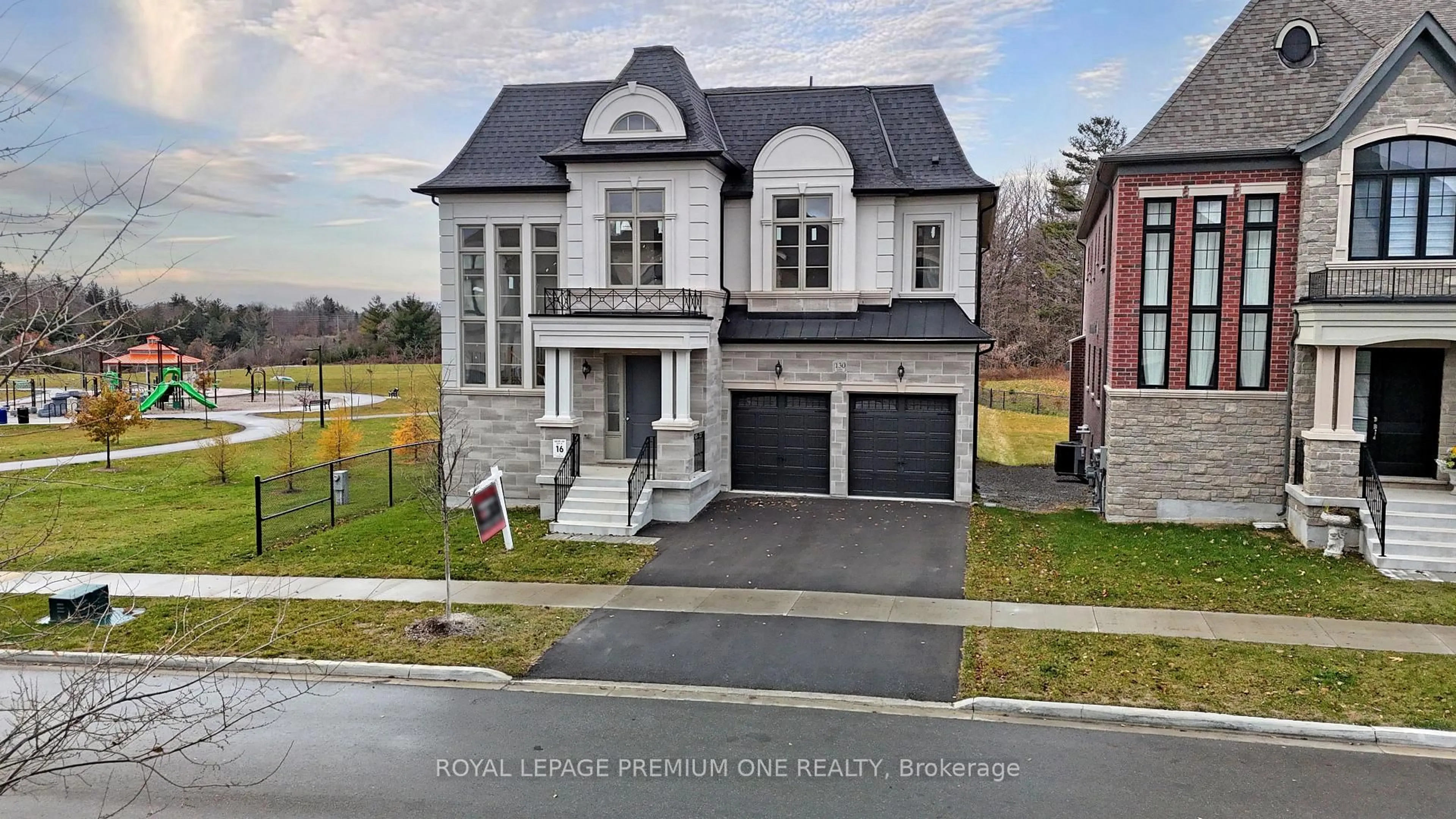 Home with brick exterior material, street for 130 Cannes Ave, Vaughan Ontario L4H 5A8