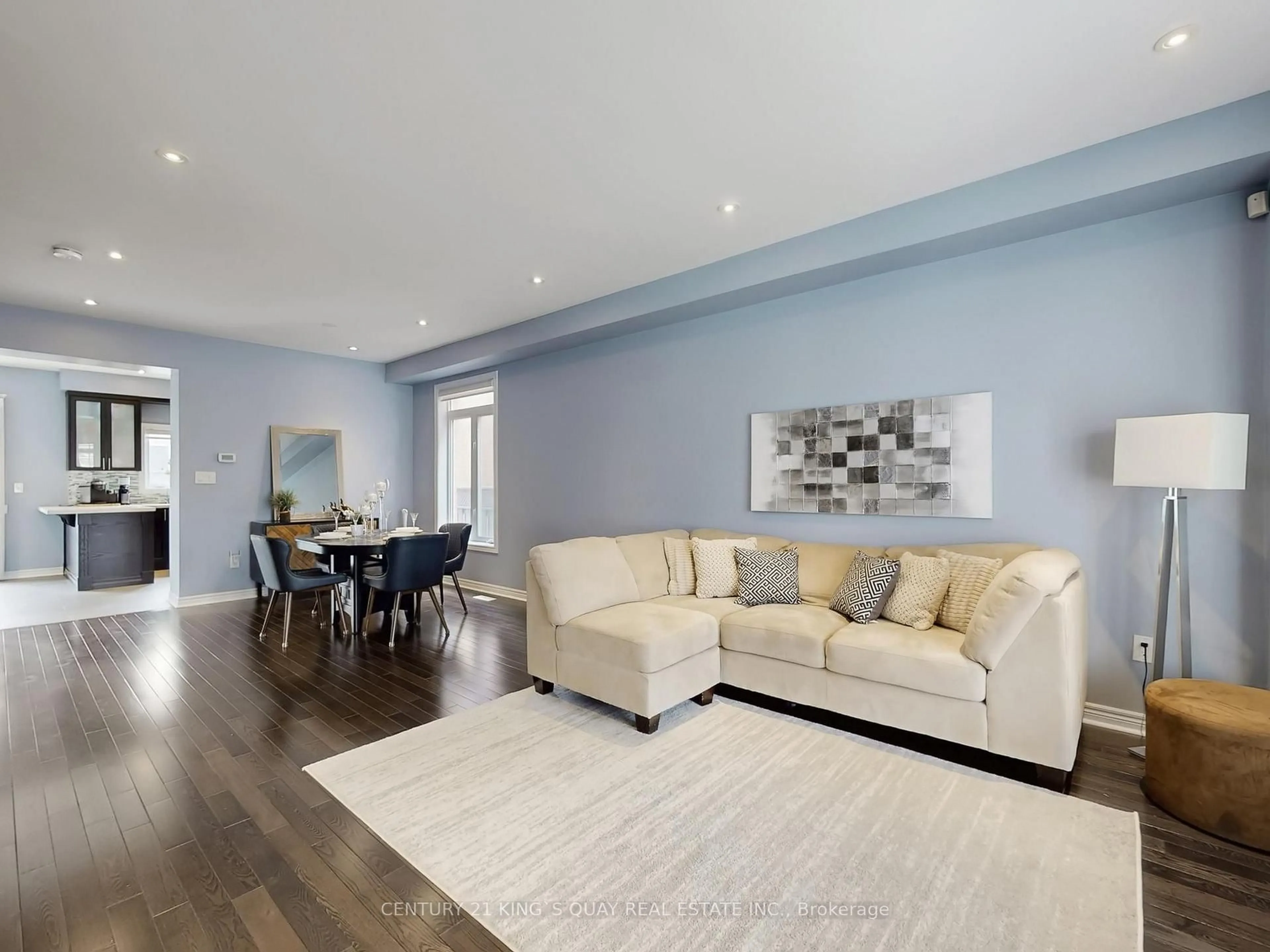 Living room with furniture, unknown for 35 Mckennon St, Markham Ontario L6E 1H5