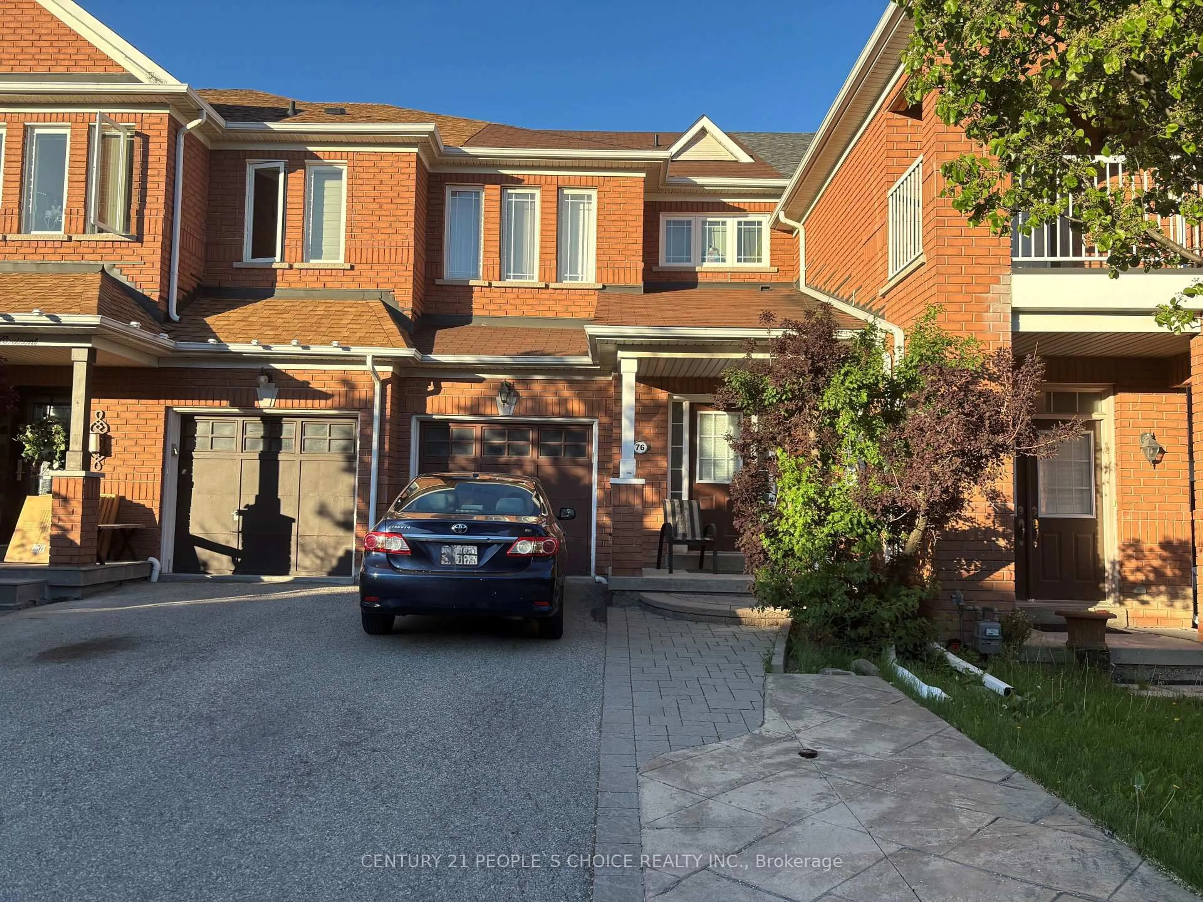 Home with brick exterior material, street for 76 Daniel Reaman Cres, Vaughan Ontario L4J 8T9