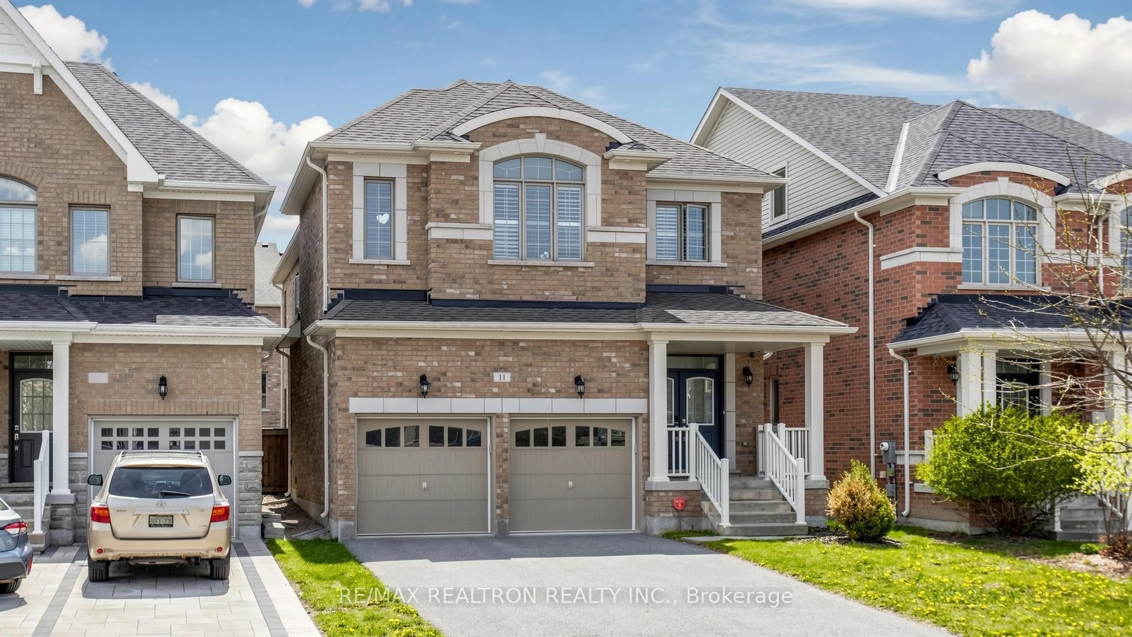 Home with brick exterior material, street for 11 Peter Miller St, Aurora Ontario L4G 0W4