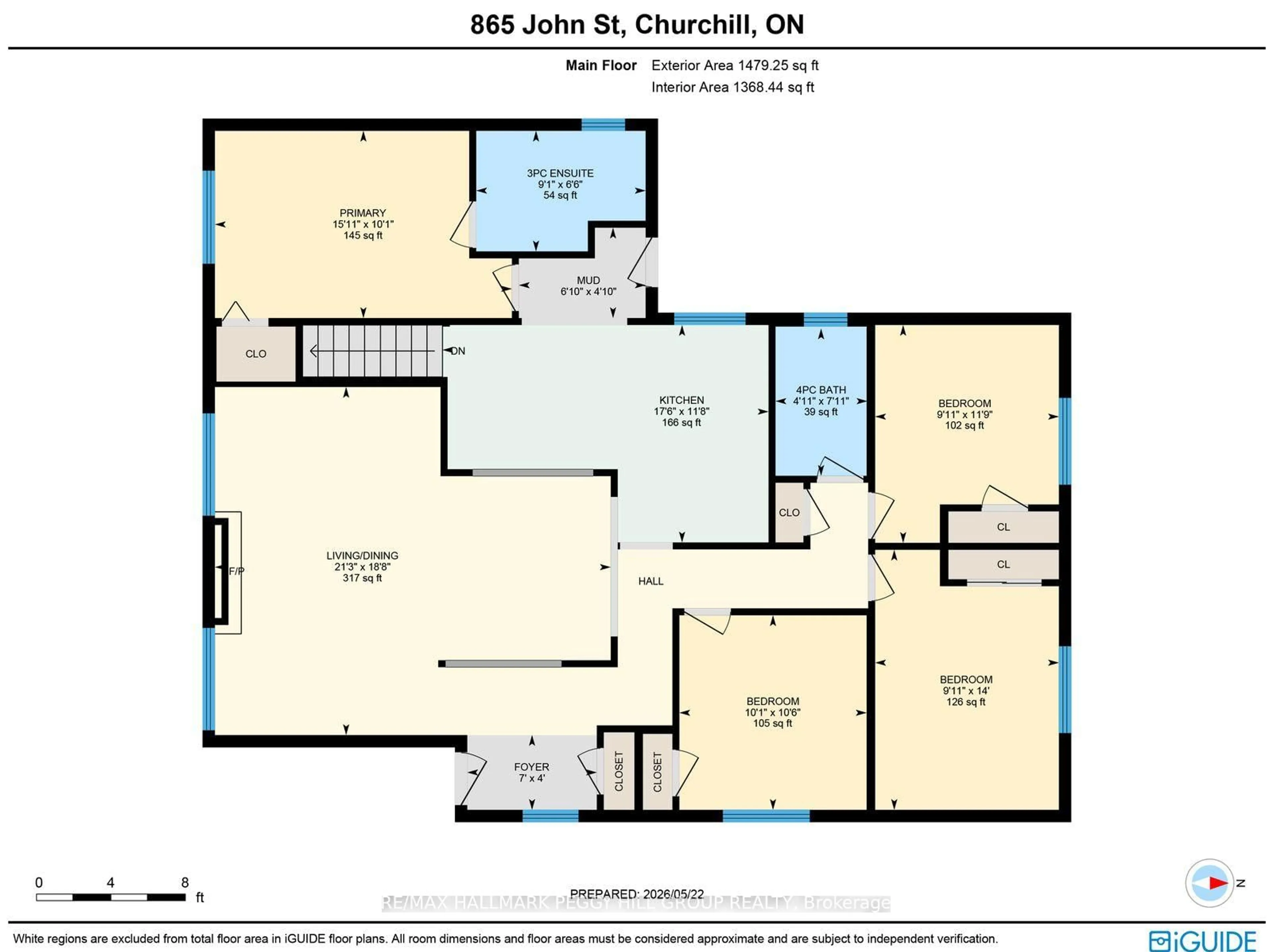 Floor plan for 865 John St, Innisfil Ontario L0L 1K0