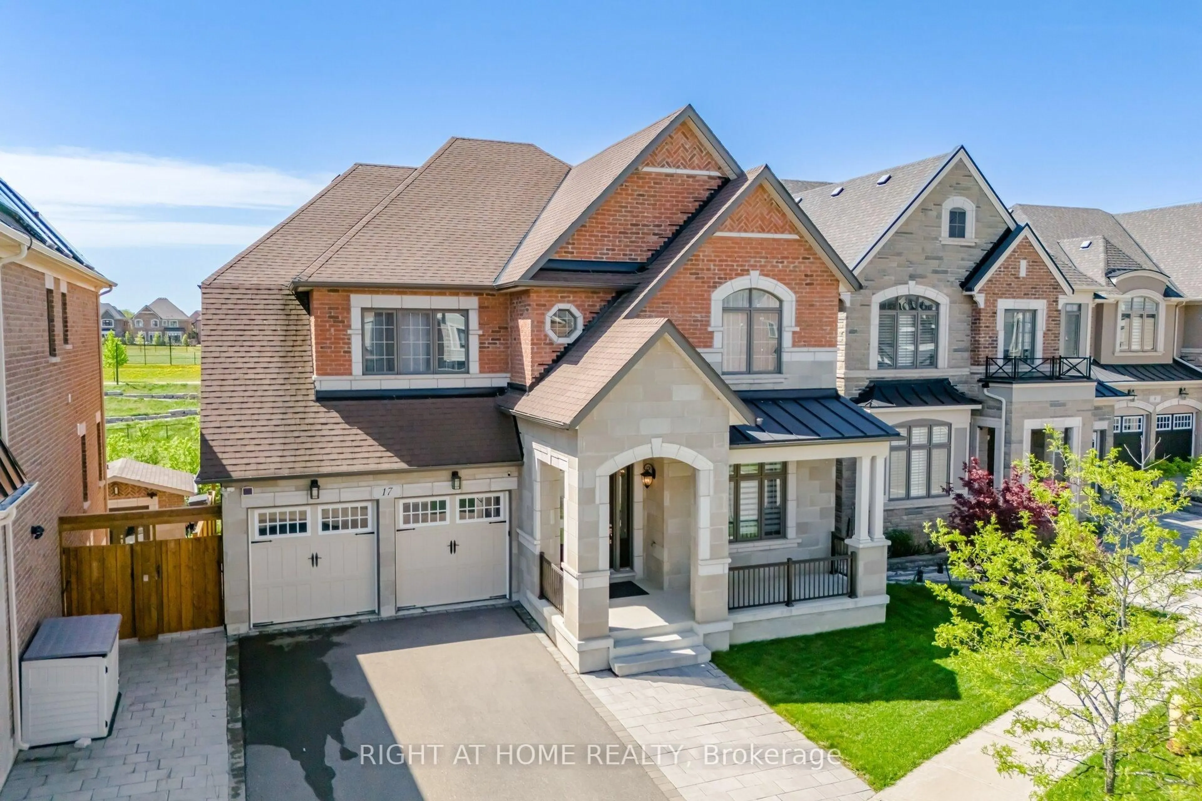 Home with brick exterior material, street for 17 Lacrosse Tr, Vaughan Ontario L4H 4S7
