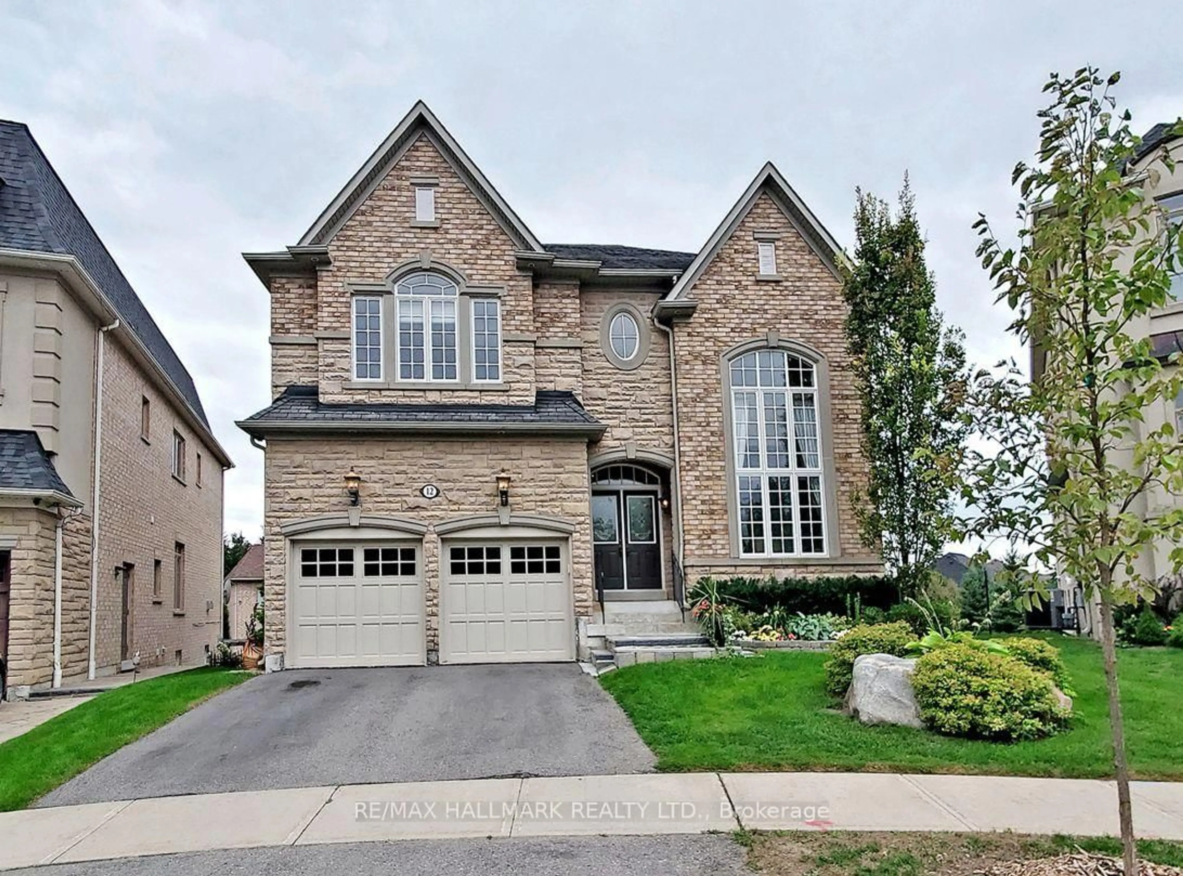 Home with brick exterior material, street for 12 Sachet Dr, Richmond Hill Ontario L4E 4S1
