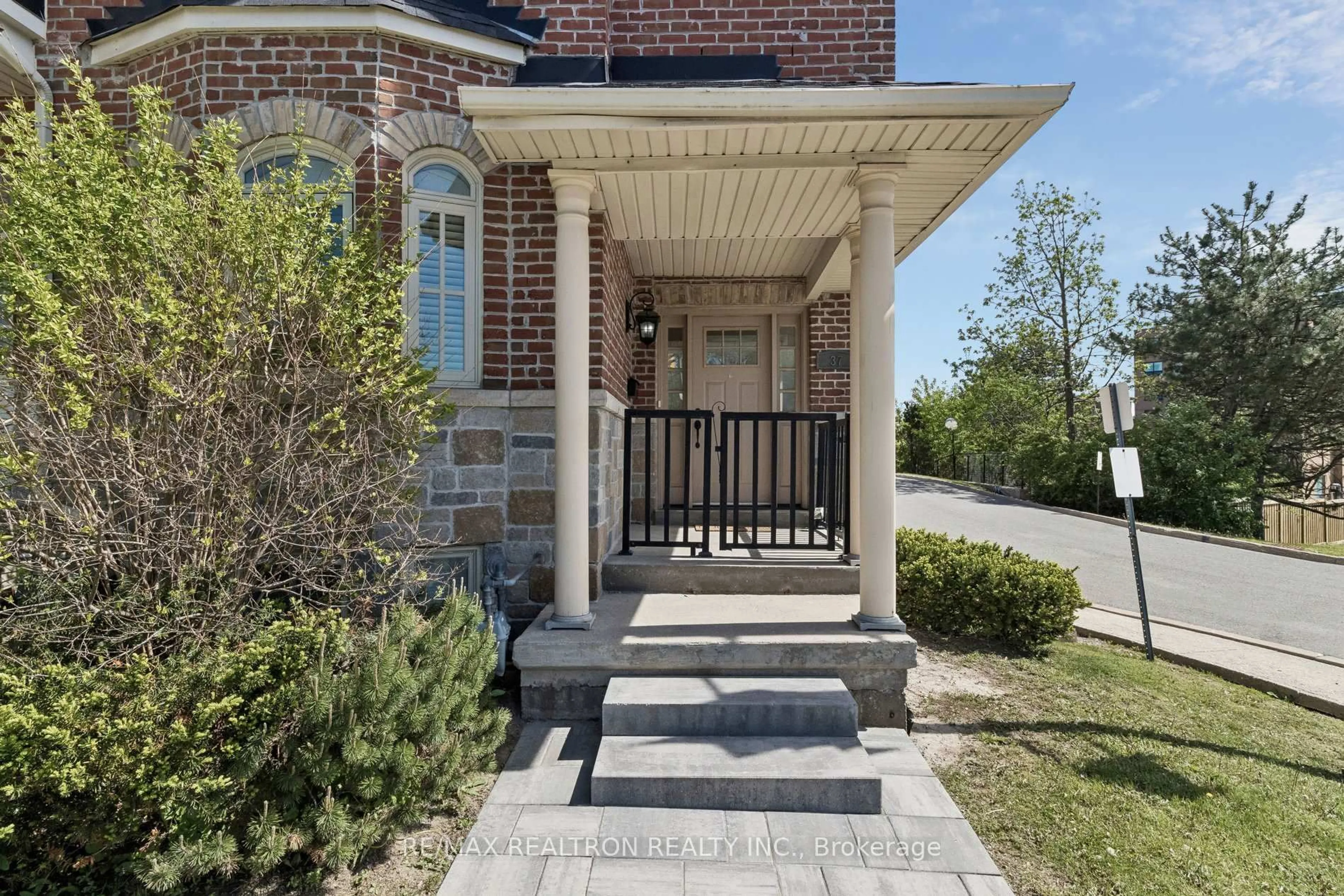 Home with brick exterior material, street for 37 Bullock Dr, Markham Ontario L3P 8P1
