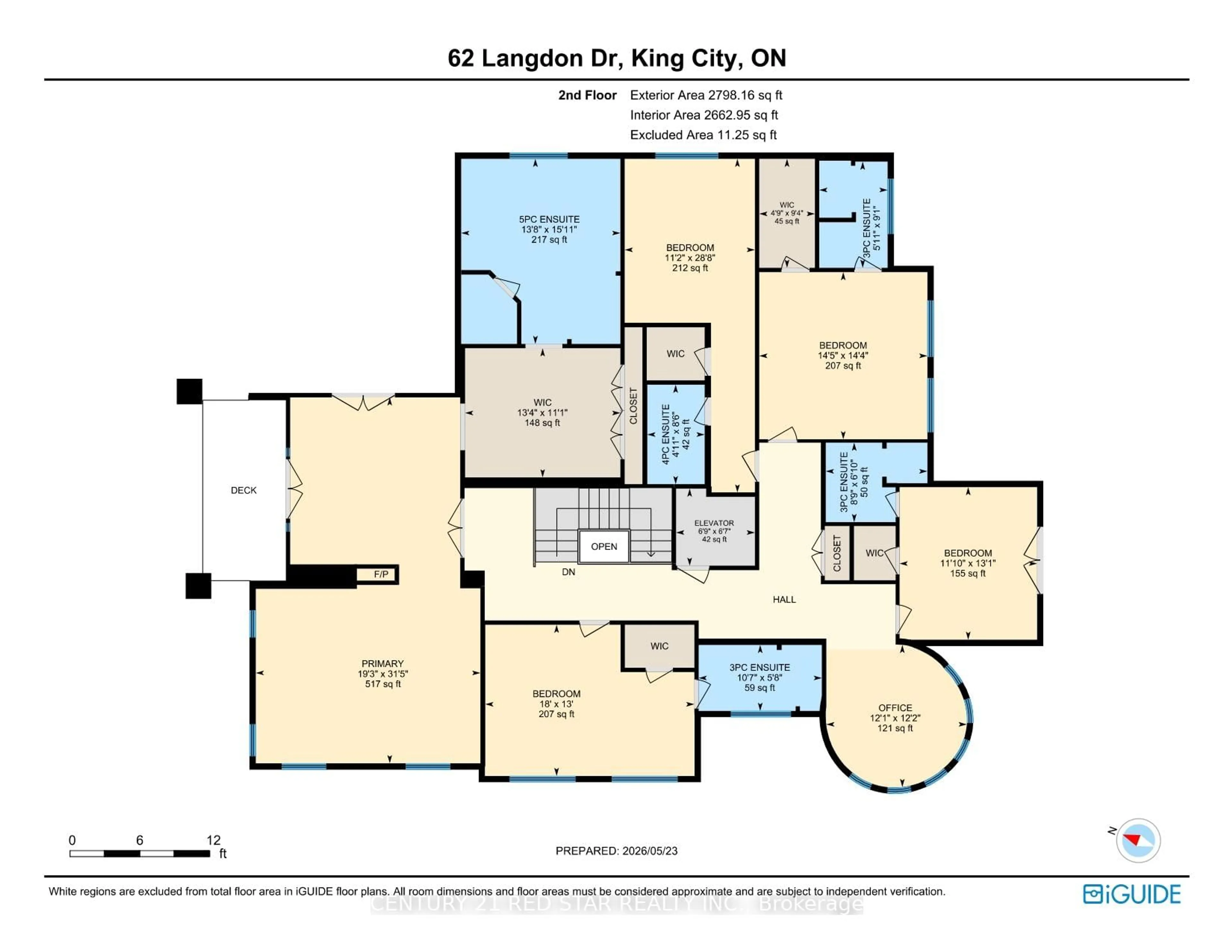 Floor plan for 62 Langdon Dr, King Ontario L7B 0M1