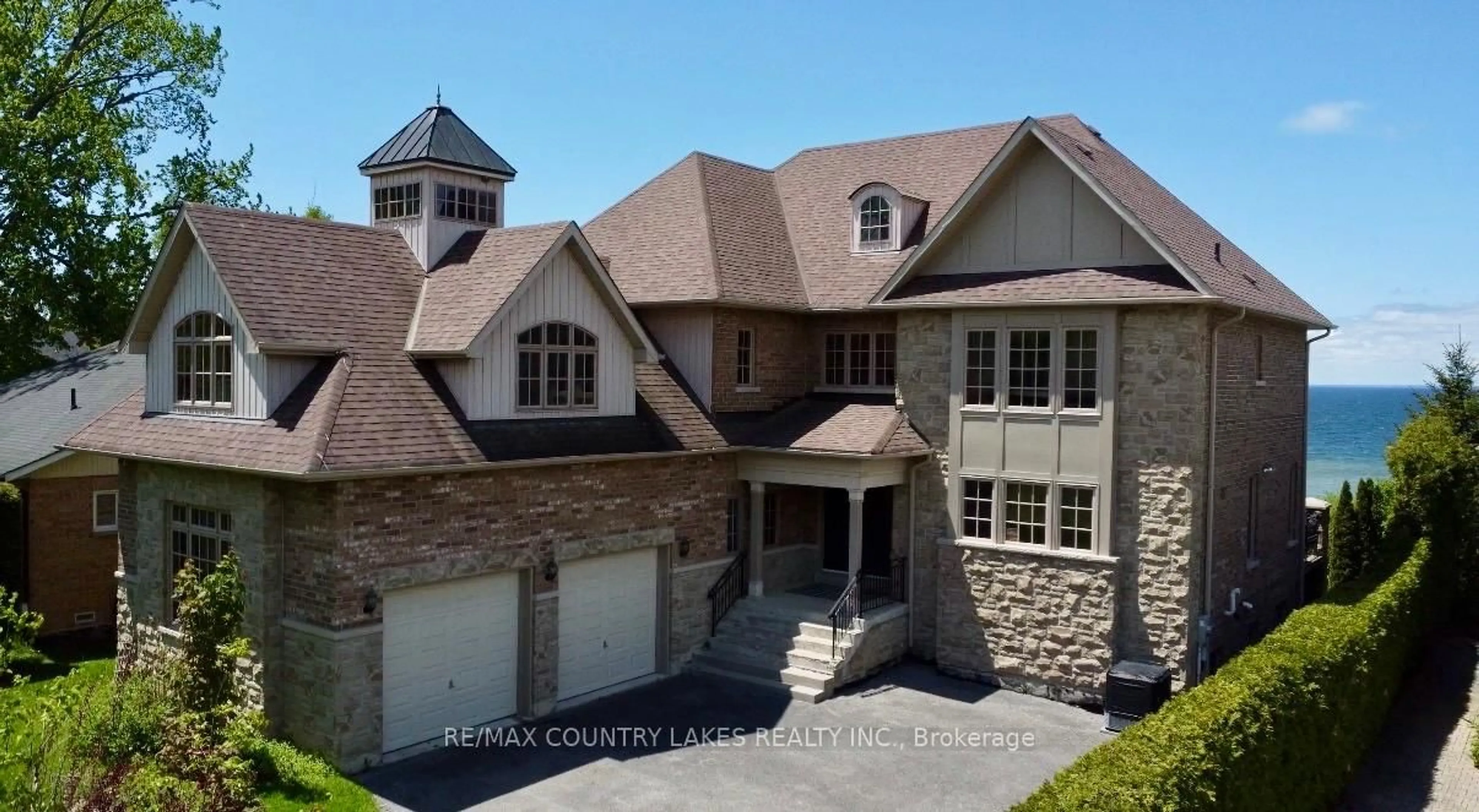 Home with brick exterior material, building for 25630 Maple Beach Rd, Brock Ontario L0K 1A0