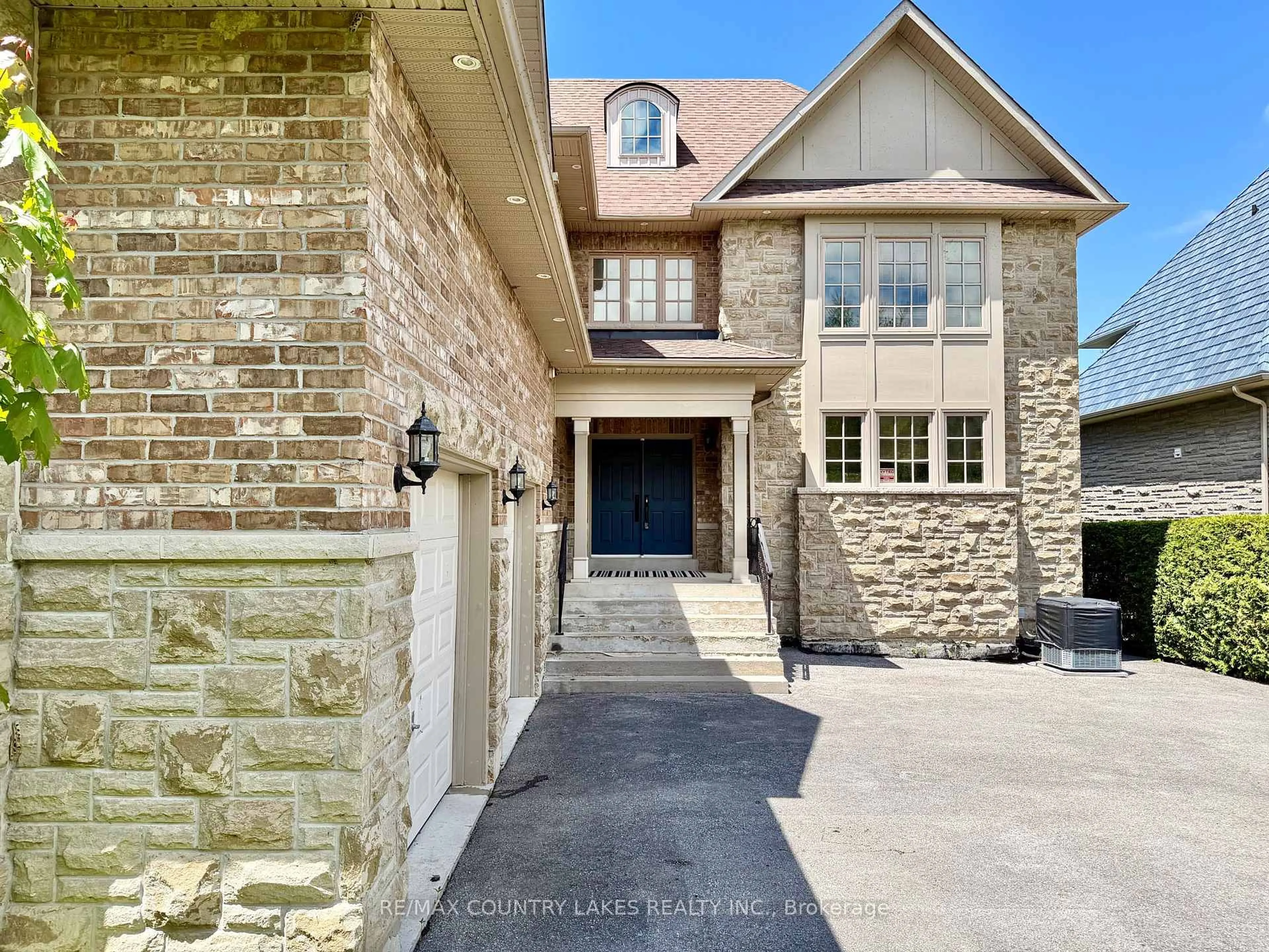 Home with brick exterior material, street for 25630 Maple Beach Rd, Brock Ontario L0K 1A0