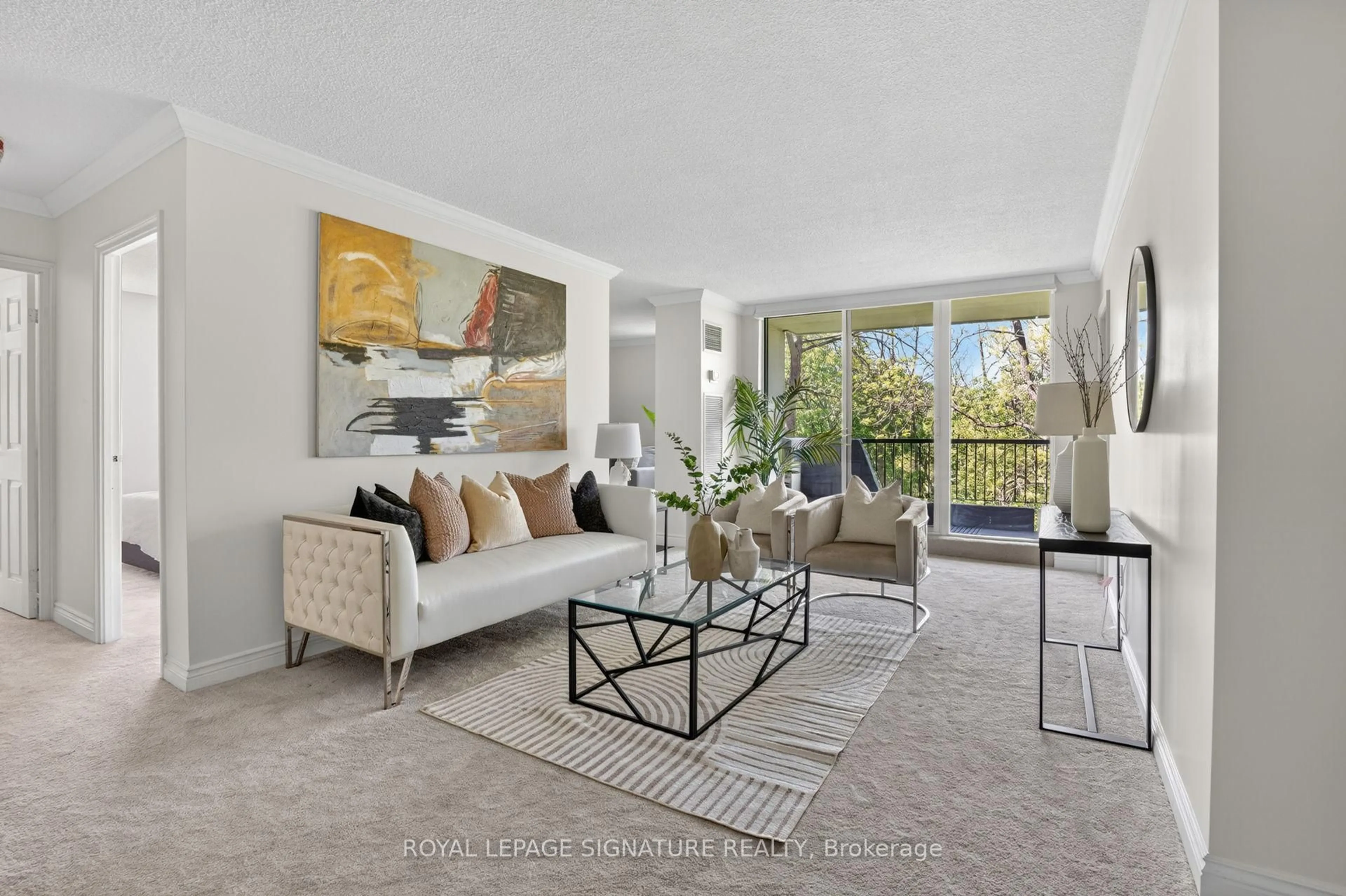 Living room with furniture, unknown for 7811 Yonge St #103, Markham Ontario L3T 4S3