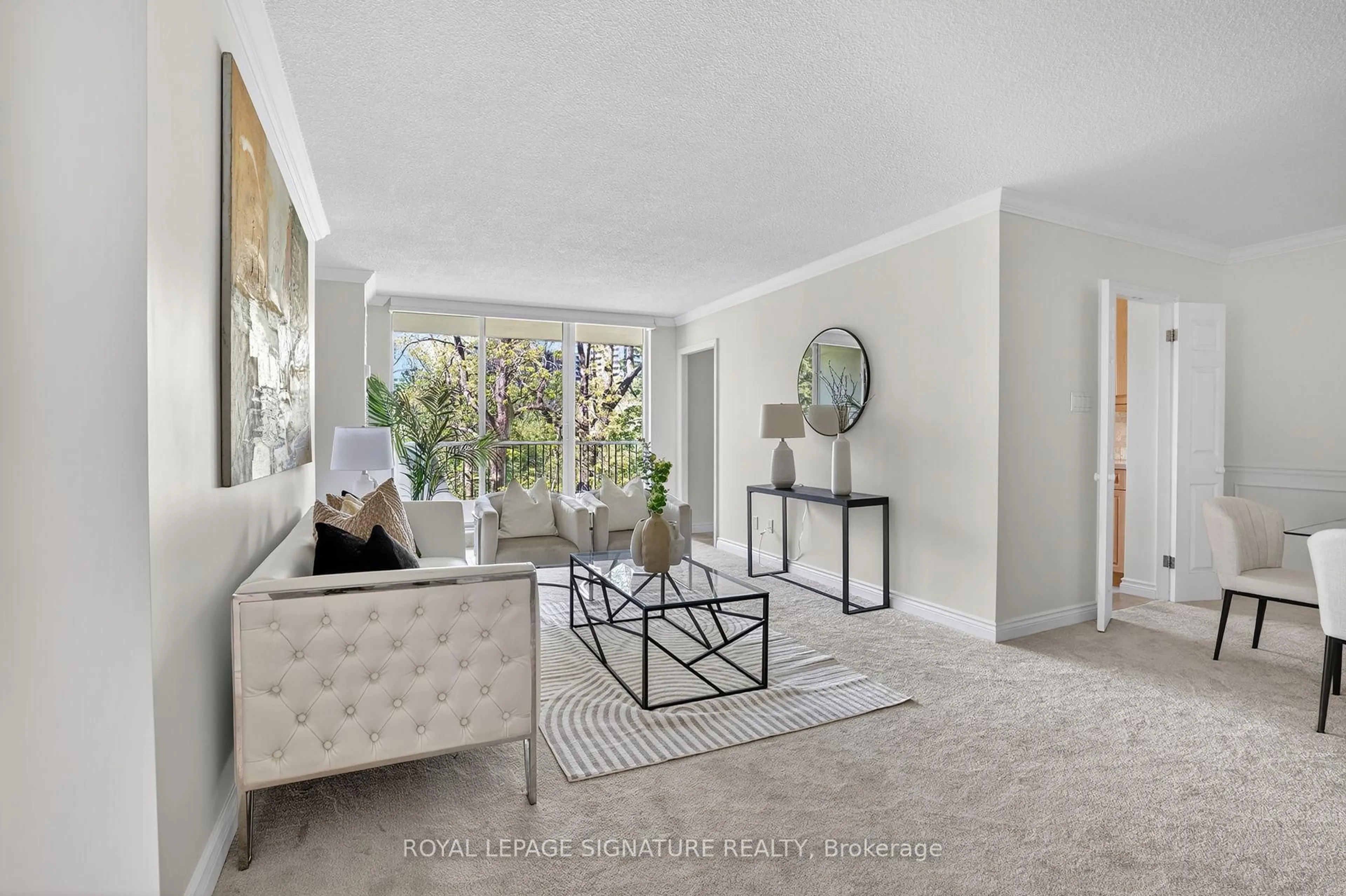 Living room with furniture, unknown for 7811 Yonge St #103, Markham Ontario L3T 4S3