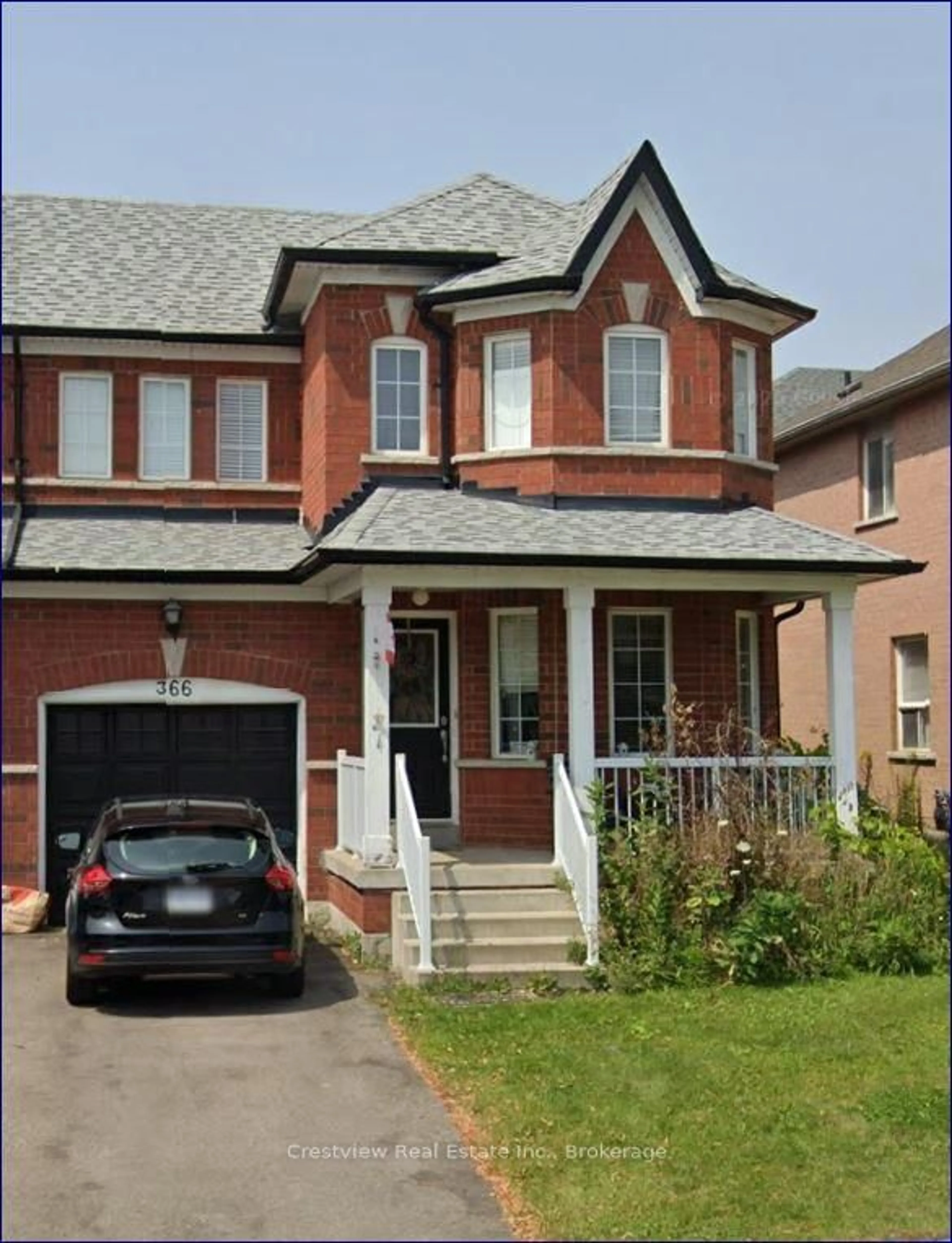 Home with brick exterior material, street for 366 Flagstone Way, Newmarket Ontario L3X 2R3