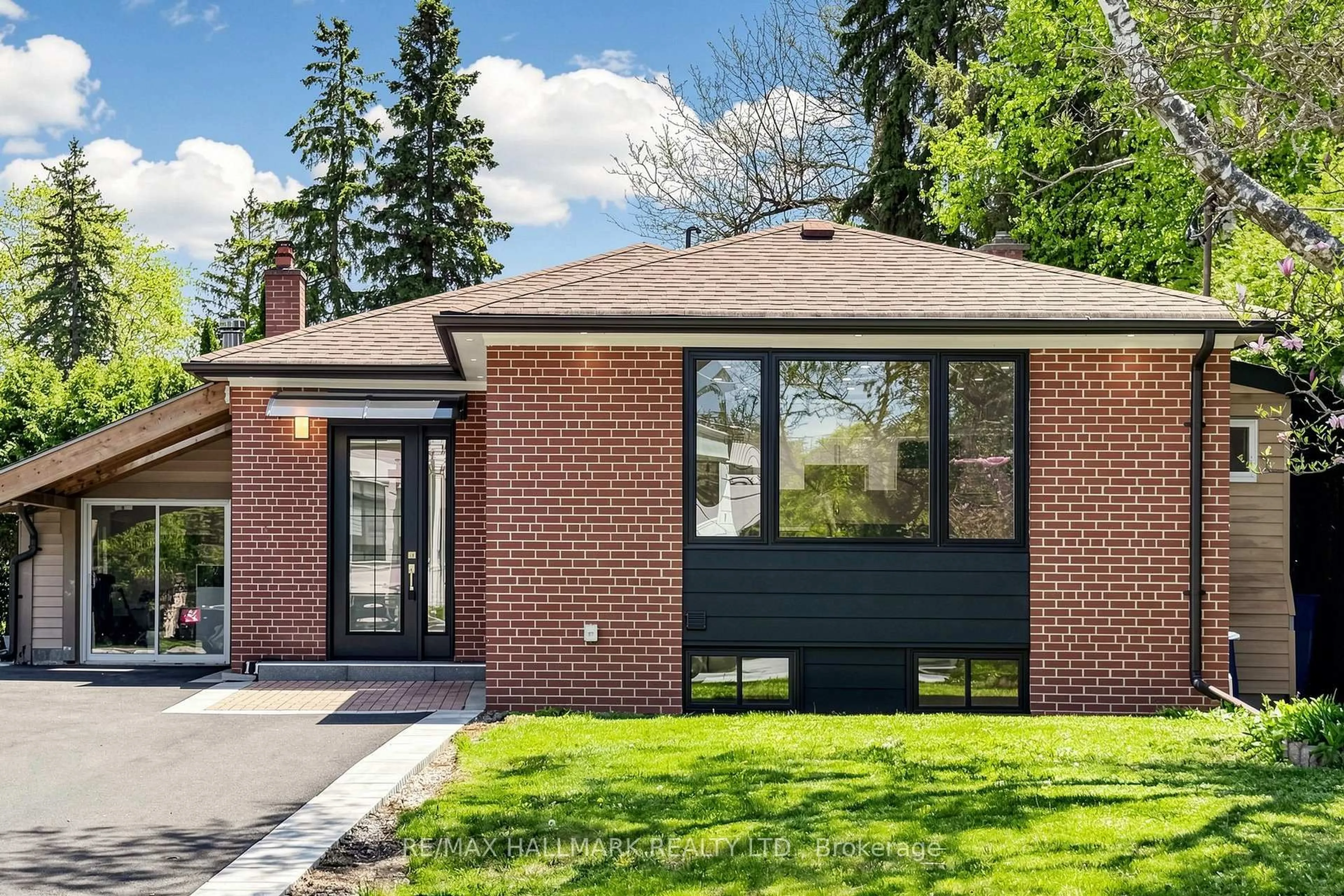 Home with brick exterior material, street for 11 Johnson Rd, Aurora Ontario L4G 2A3
