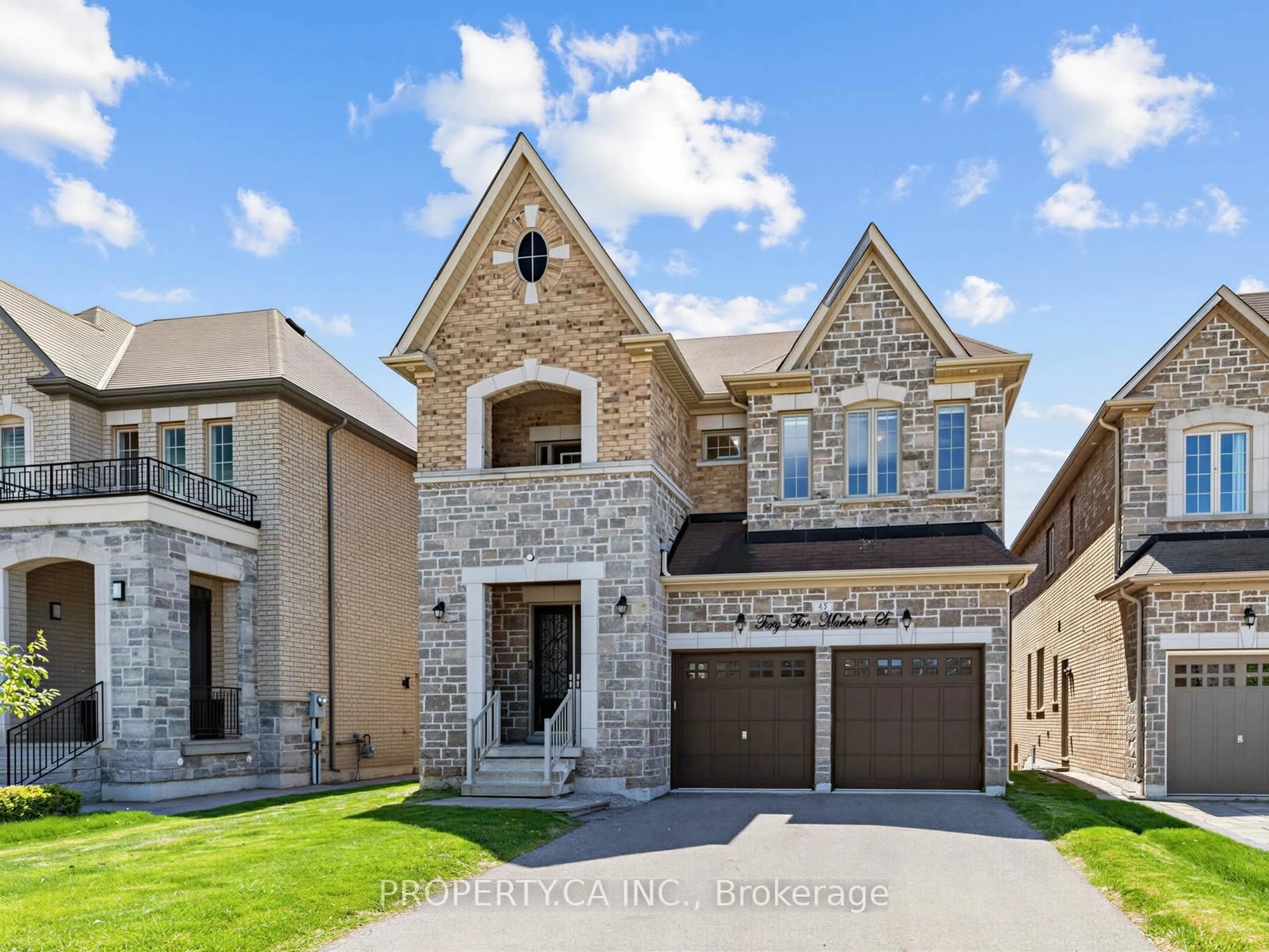 Home with brick exterior material, street for 45 Marbrook St, Richmond Hill Ontario L4C 0Y9