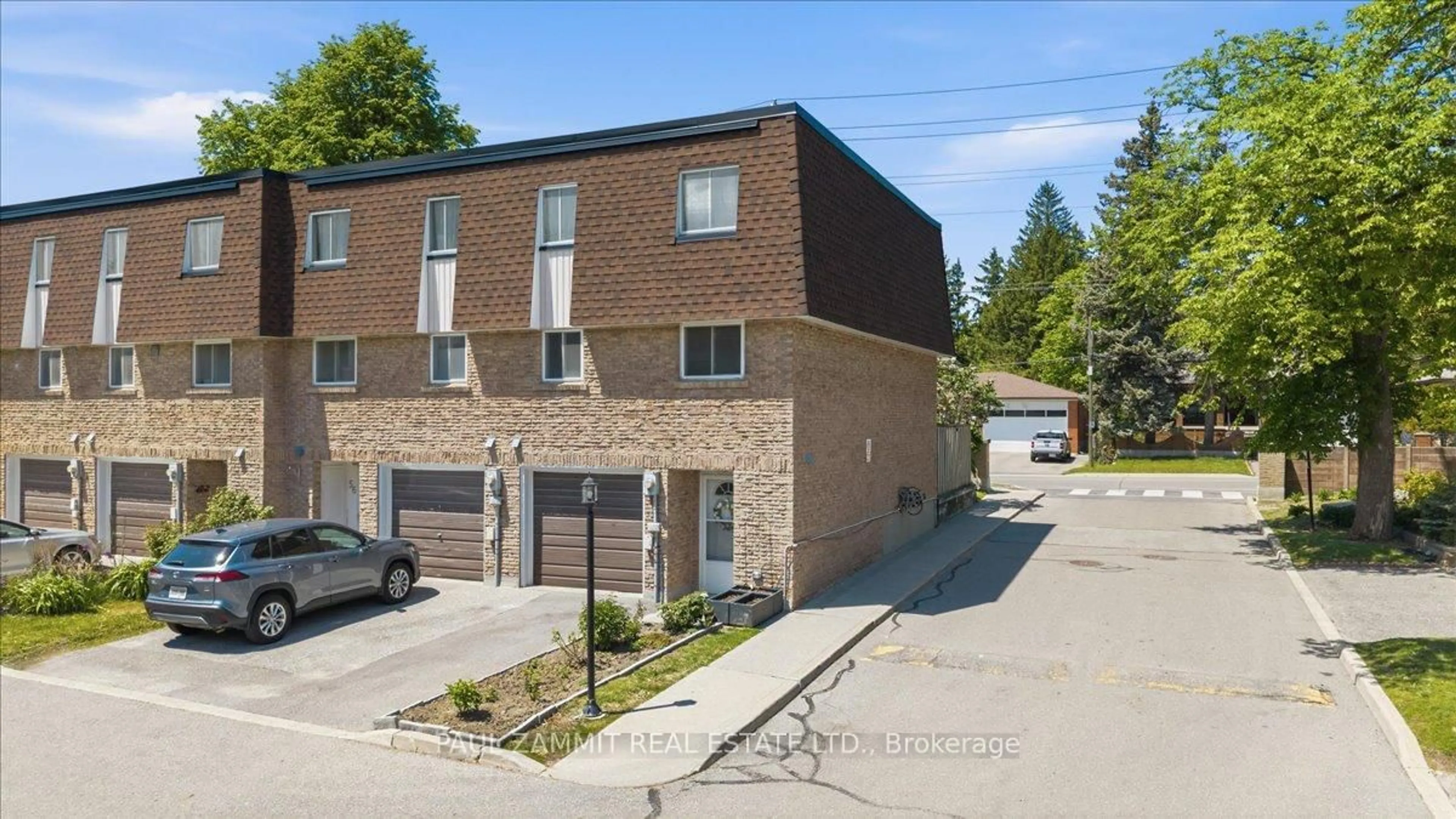 Home with brick exterior material, street for 141 Clark Ave #54, Markham Ontario L3T 4P4