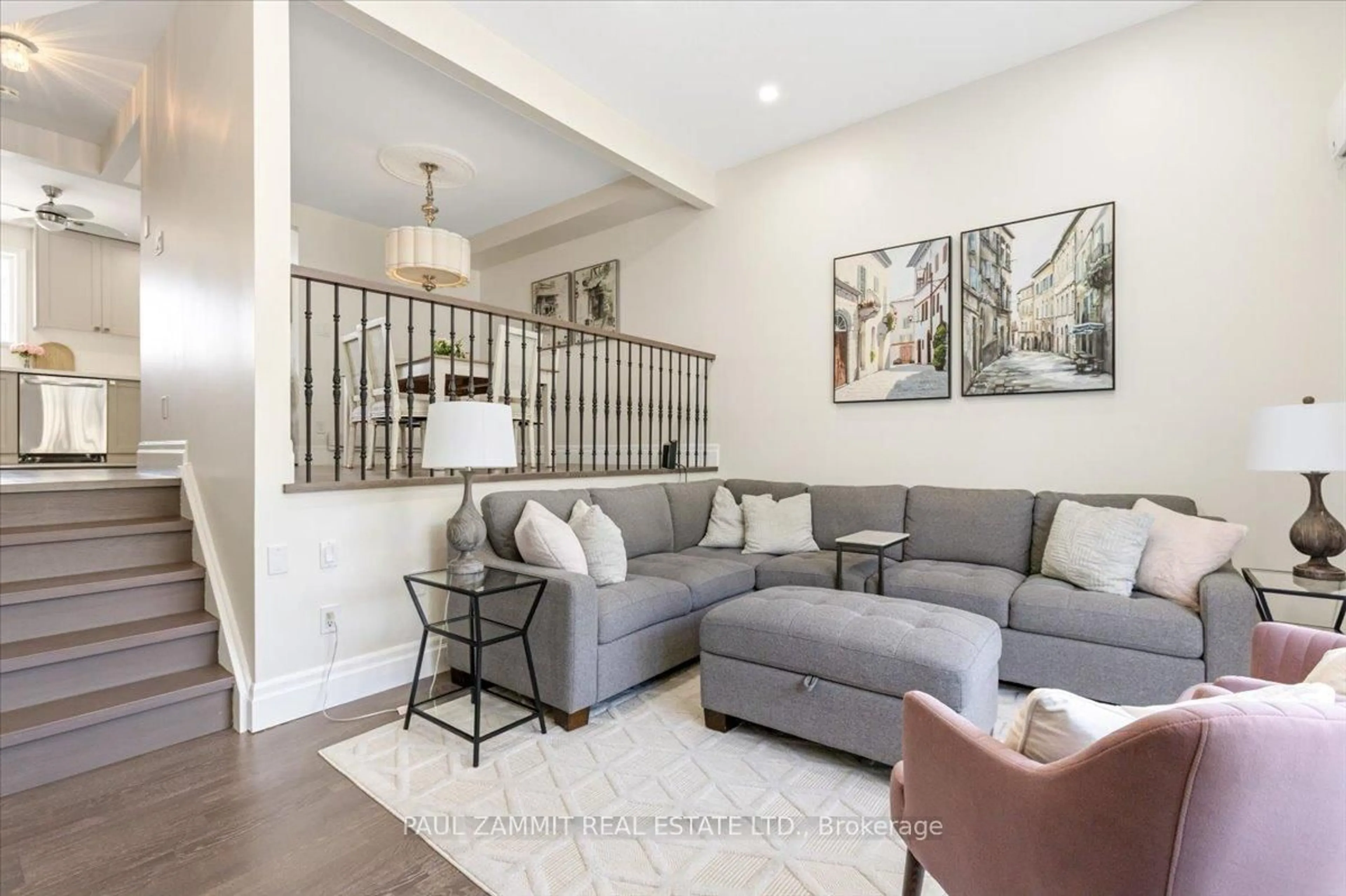 Living room with furniture, unknown for 141 Clark Ave #54, Markham Ontario L3T 4P4