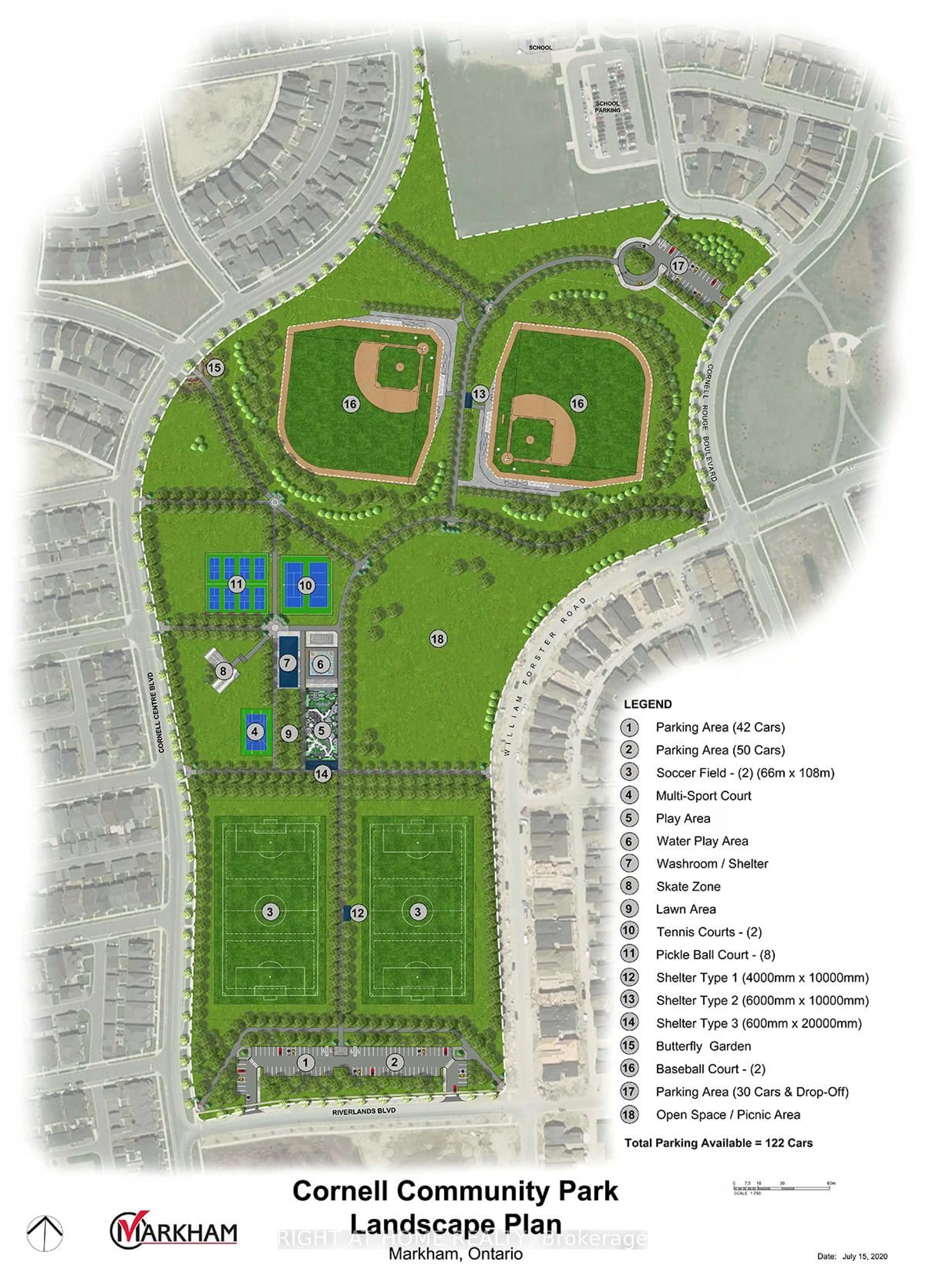 Floor plan for 208 Cornell Park Ave, Markham Ontario L6B 0R1