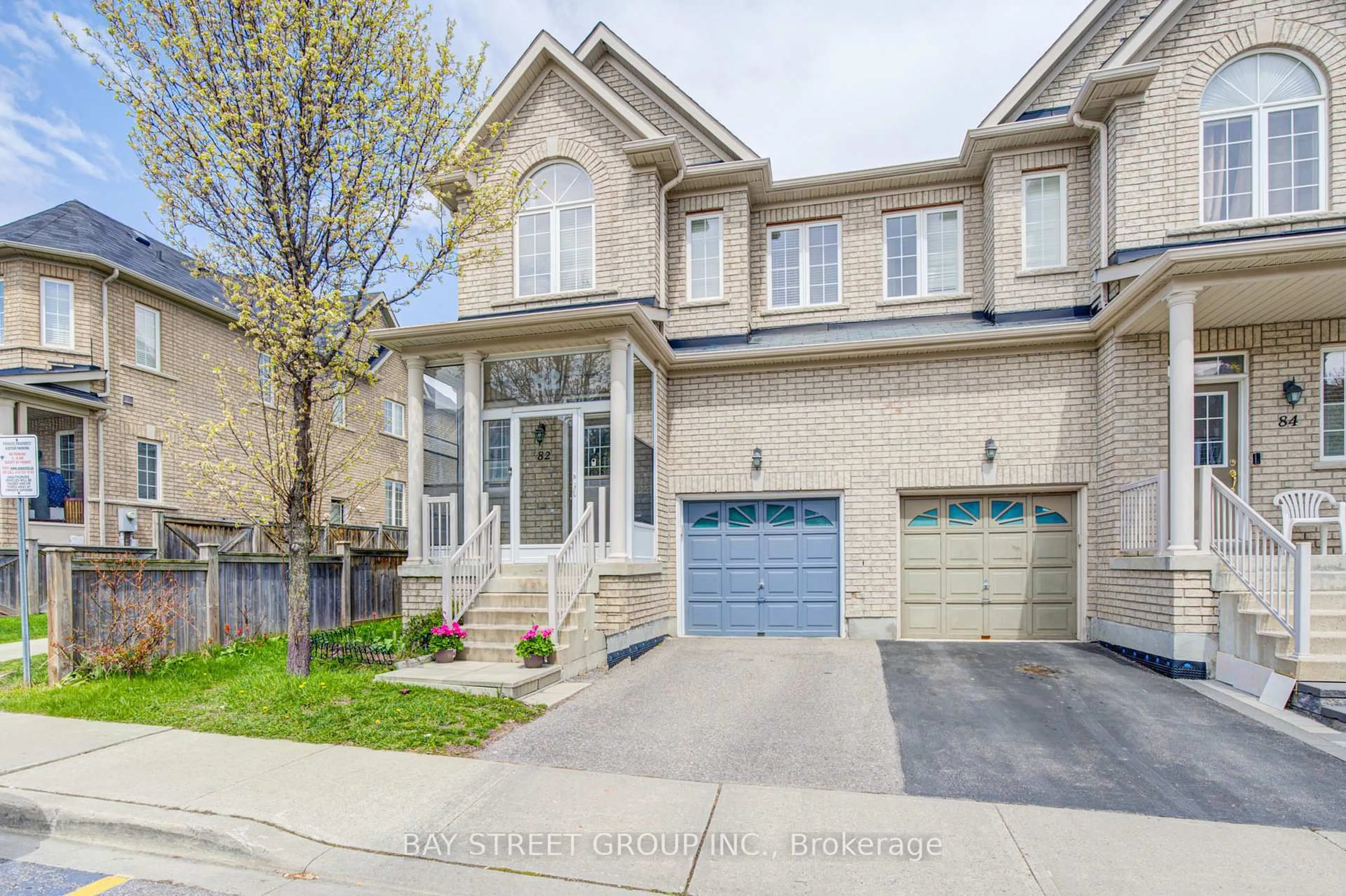 Home with brick exterior material, street for 82 Coleluke Lane, Markham Ontario L3S 0B7