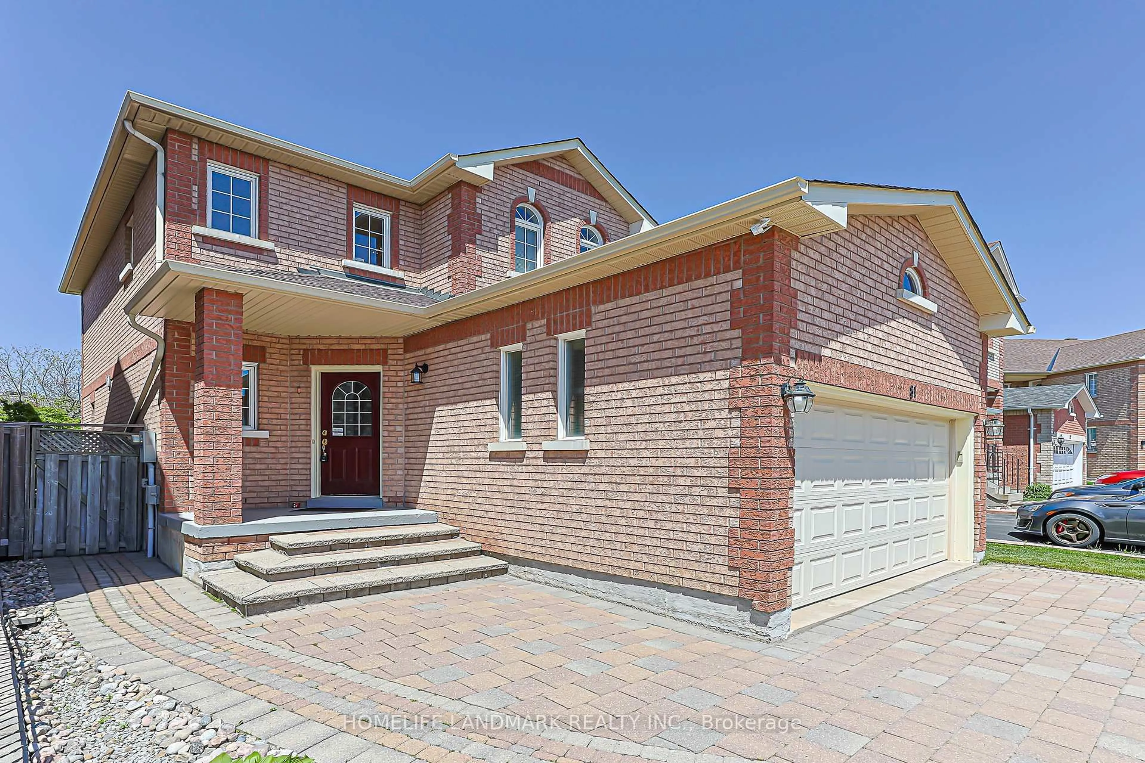 Home with brick exterior material, street for 81 Eastpine Dr, Markham Ontario L3R 4T2