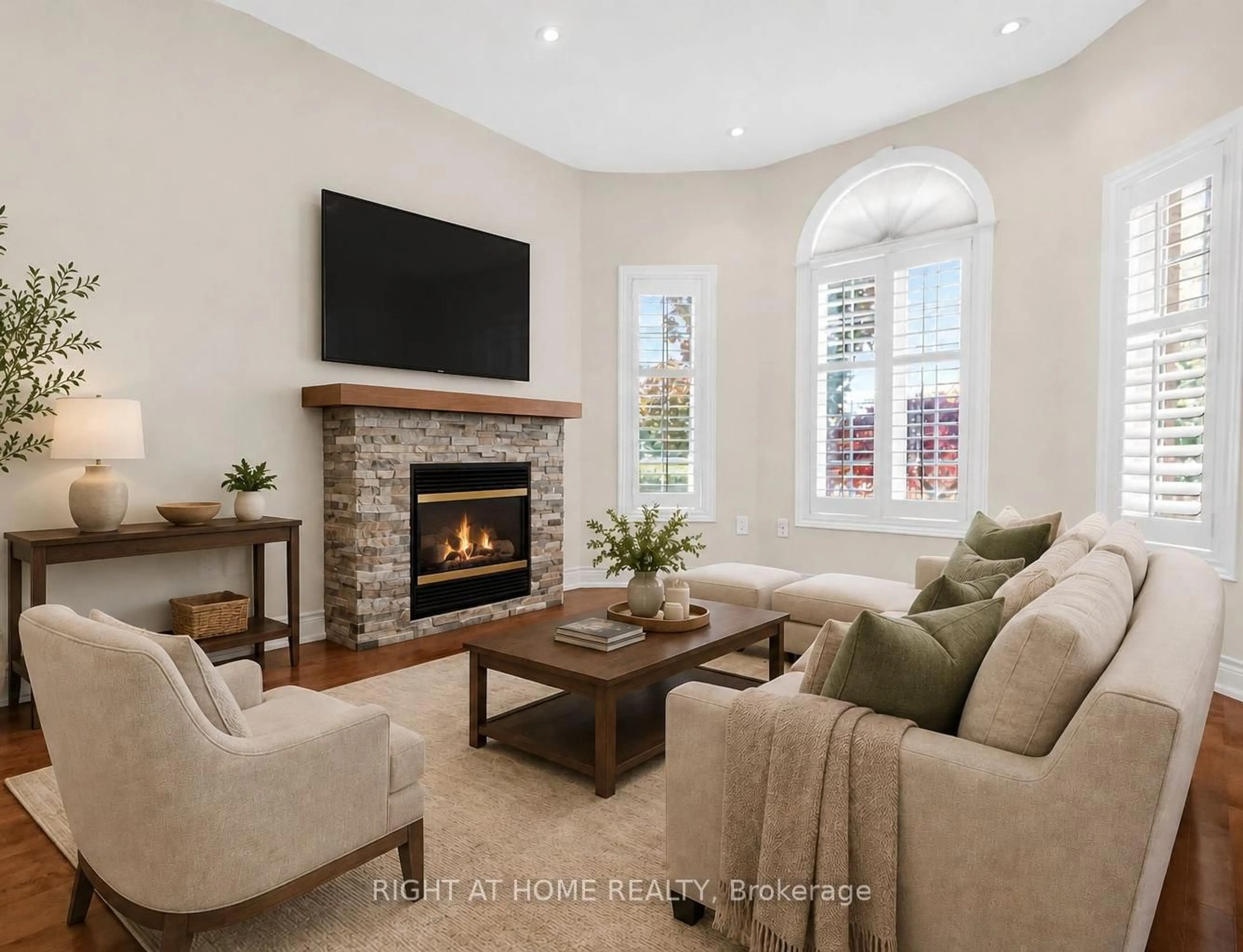 Living room with furniture, unknown for 246 Caproni Dr, Vaughan Ontario L6A 1X7