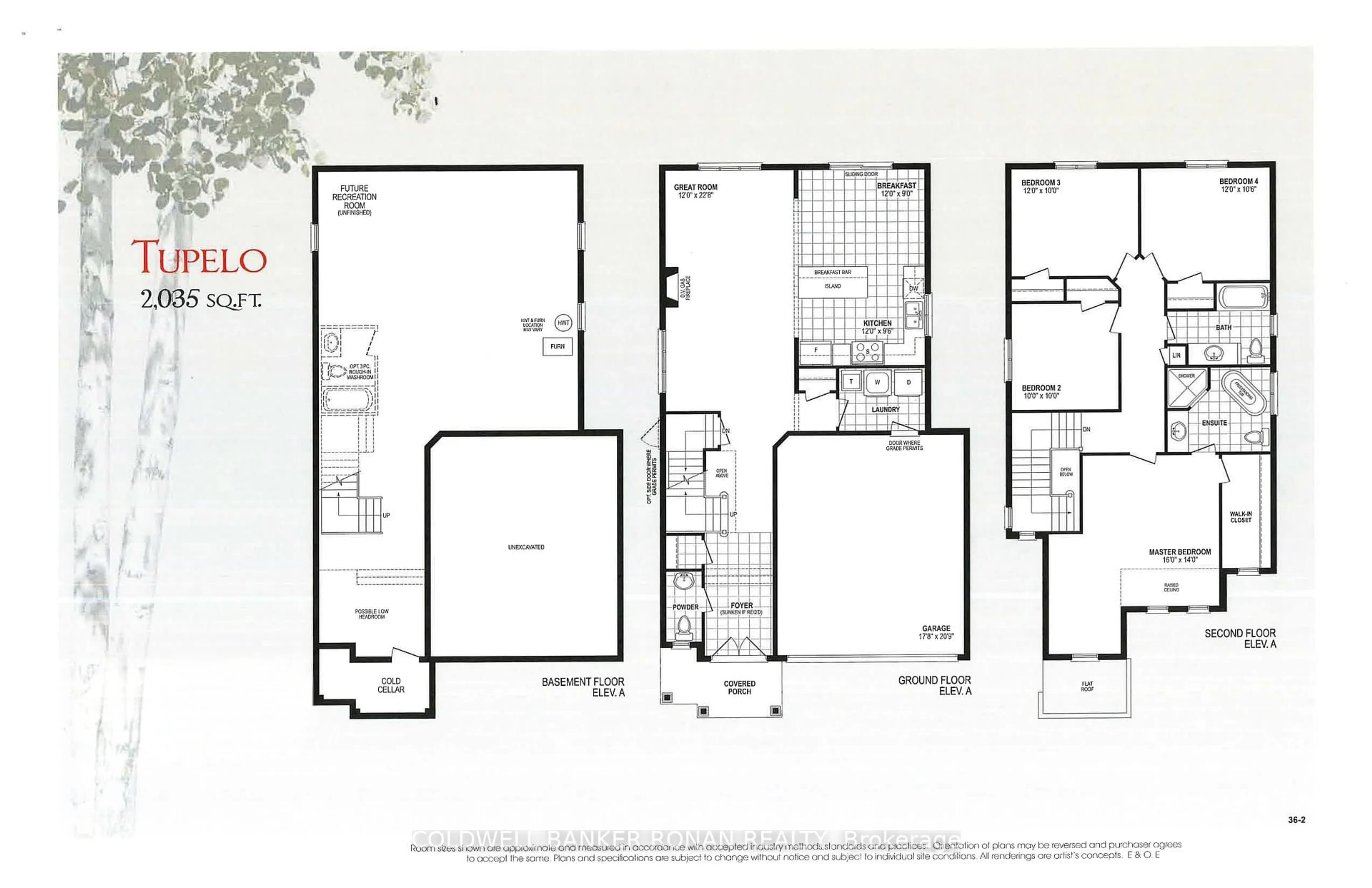 Floor plan for 60 Terrain Crt, East Gwillimbury Ontario L9N 0T2