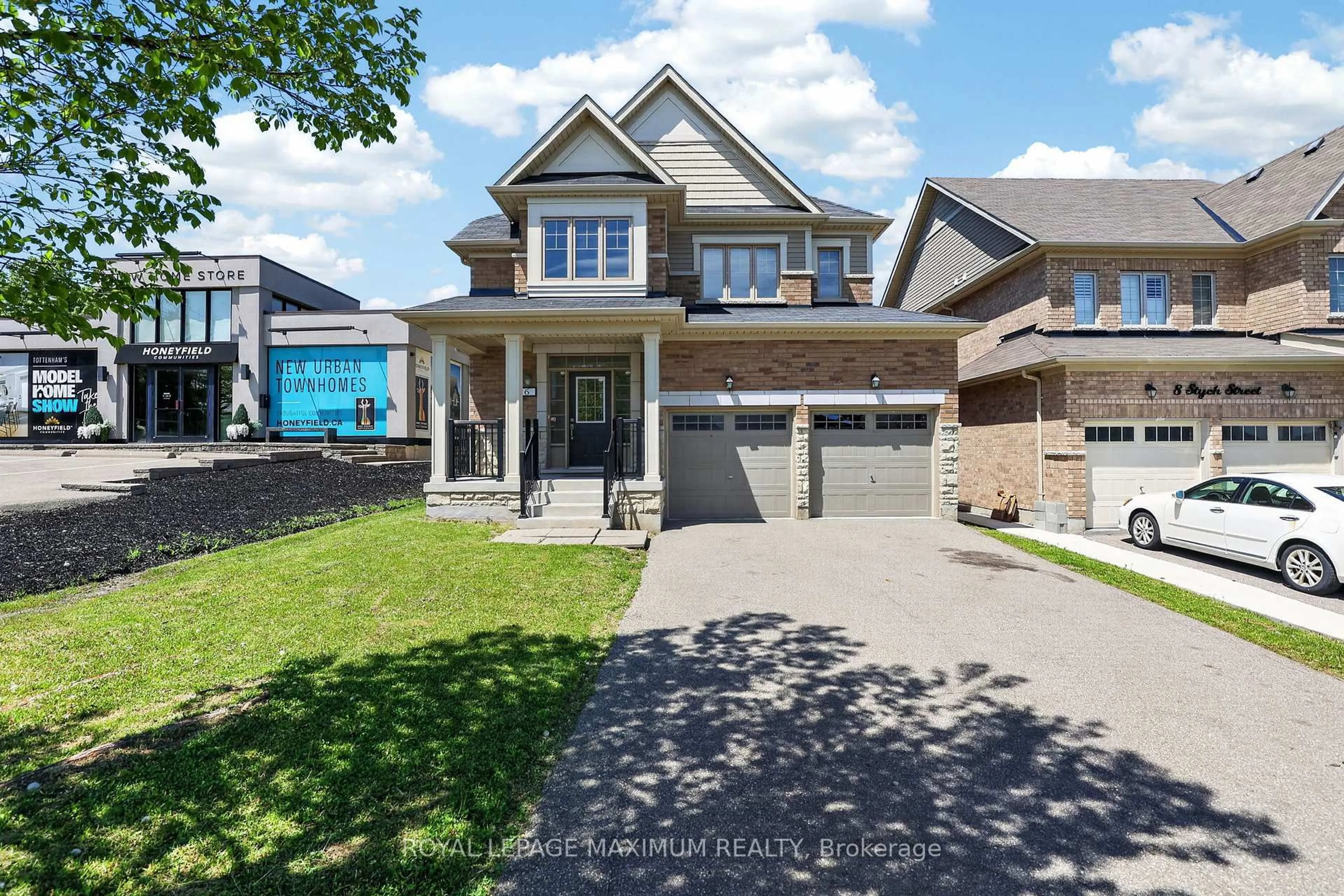 Home with brick exterior material, street for 6 Stych St, New Tecumseth Ontario L0G 1W0