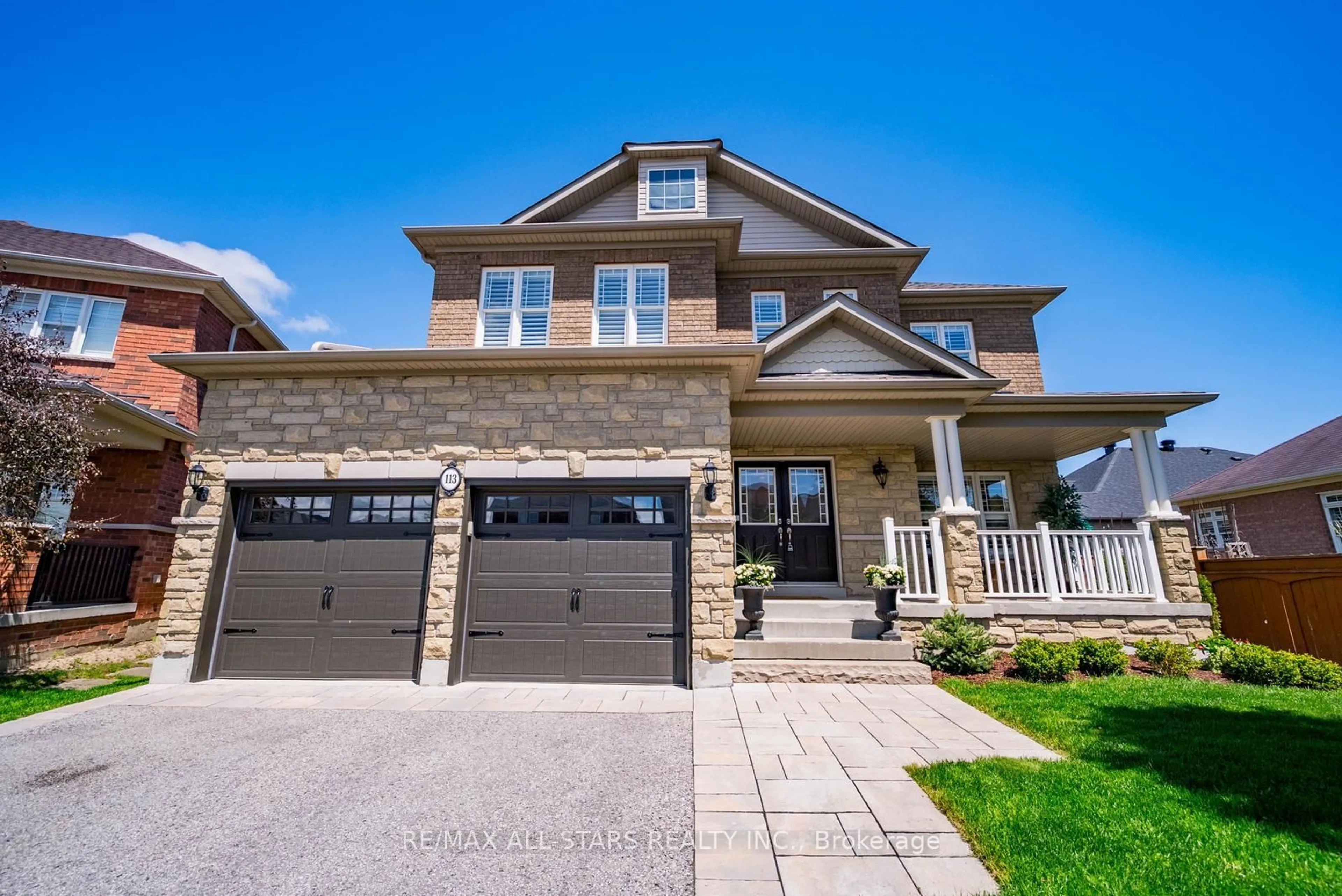 Home with brick exterior material, street for 113 Bayberry St, Whitchurch-Stouffville Ontario L4A 0E4