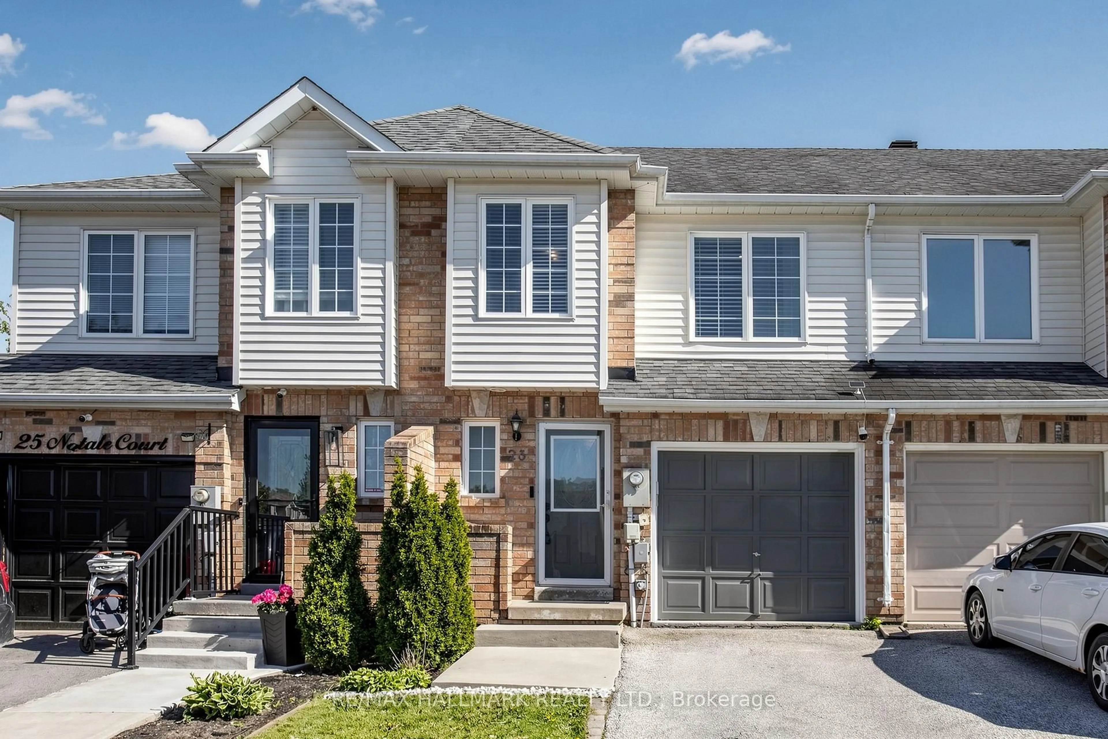 Home with brick exterior material, street for 23 Natale Crt, Bradford West Gwillimbury Ontario L3Z 3B1