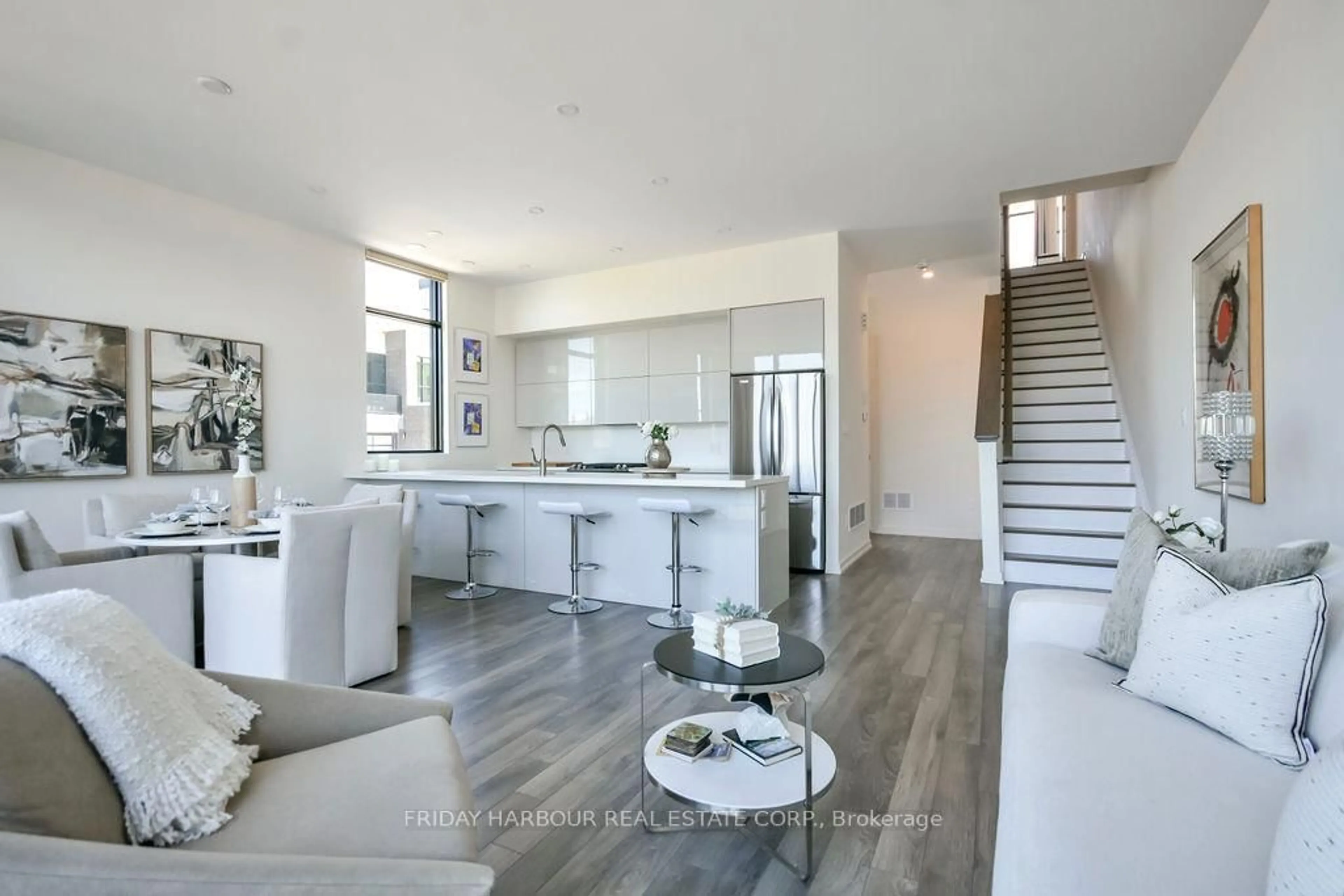 Open concept kitchen, unknown for 3533 Riva Ave, Innisfil Ontario L9S 0L5