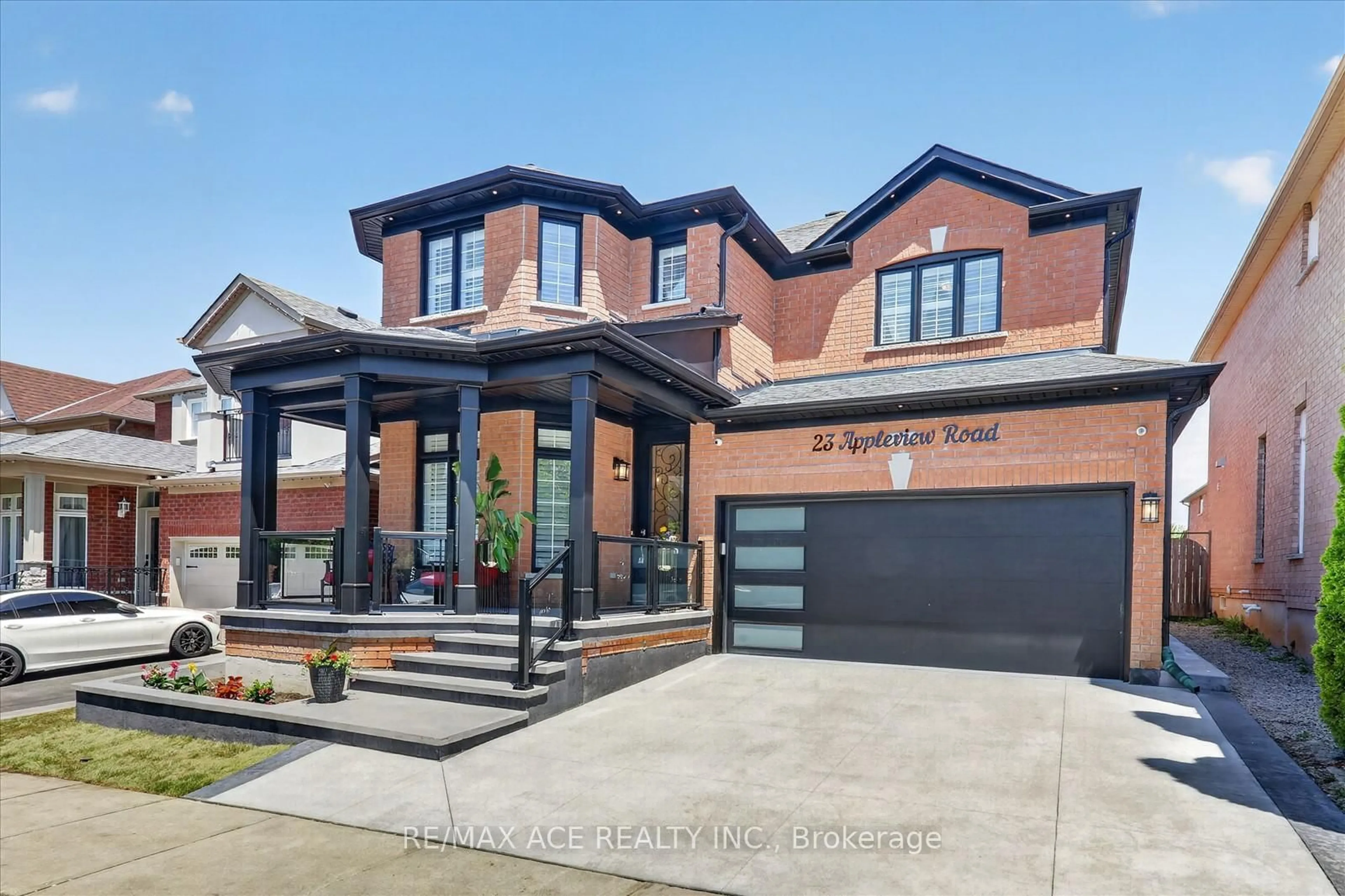 Home with brick exterior material, street for 23 Appleview Rd, Markham Ontario L6E 1Y4
