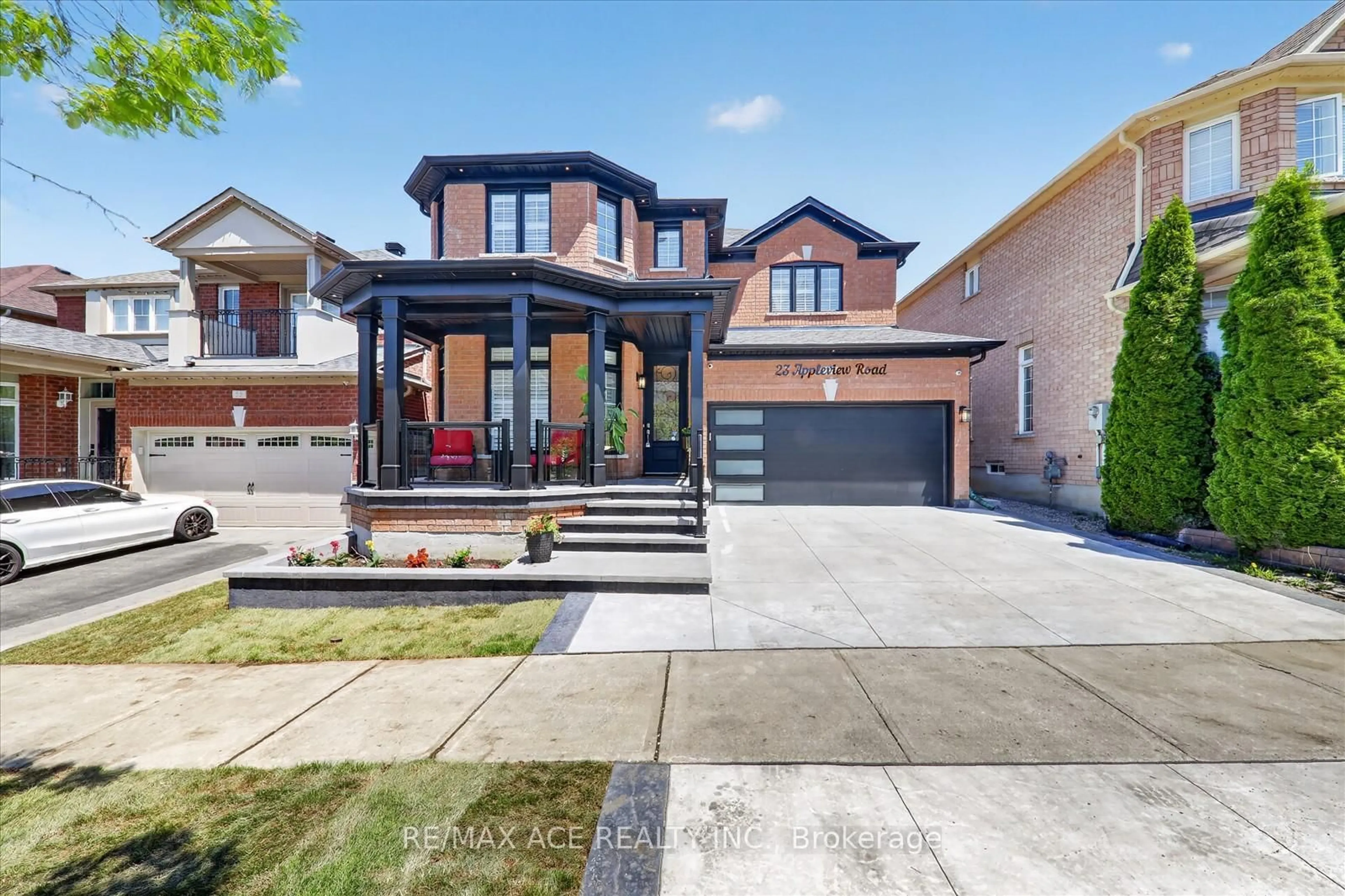Home with brick exterior material, street for 23 Appleview Rd, Markham Ontario L6E 1Y4