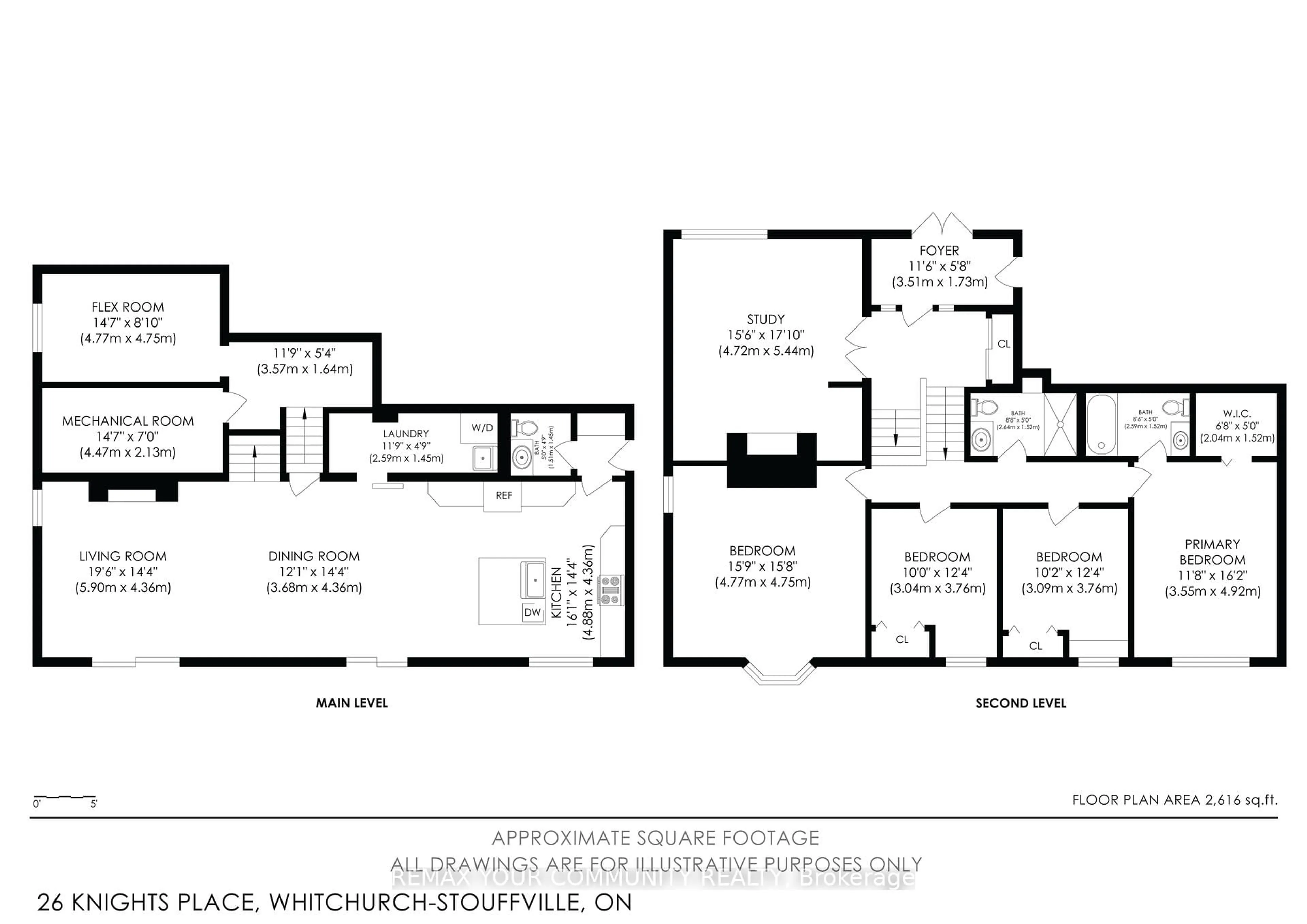 Floor plan for 26 Knights Pl, Whitchurch-Stouffville Ontario L4A 0G9