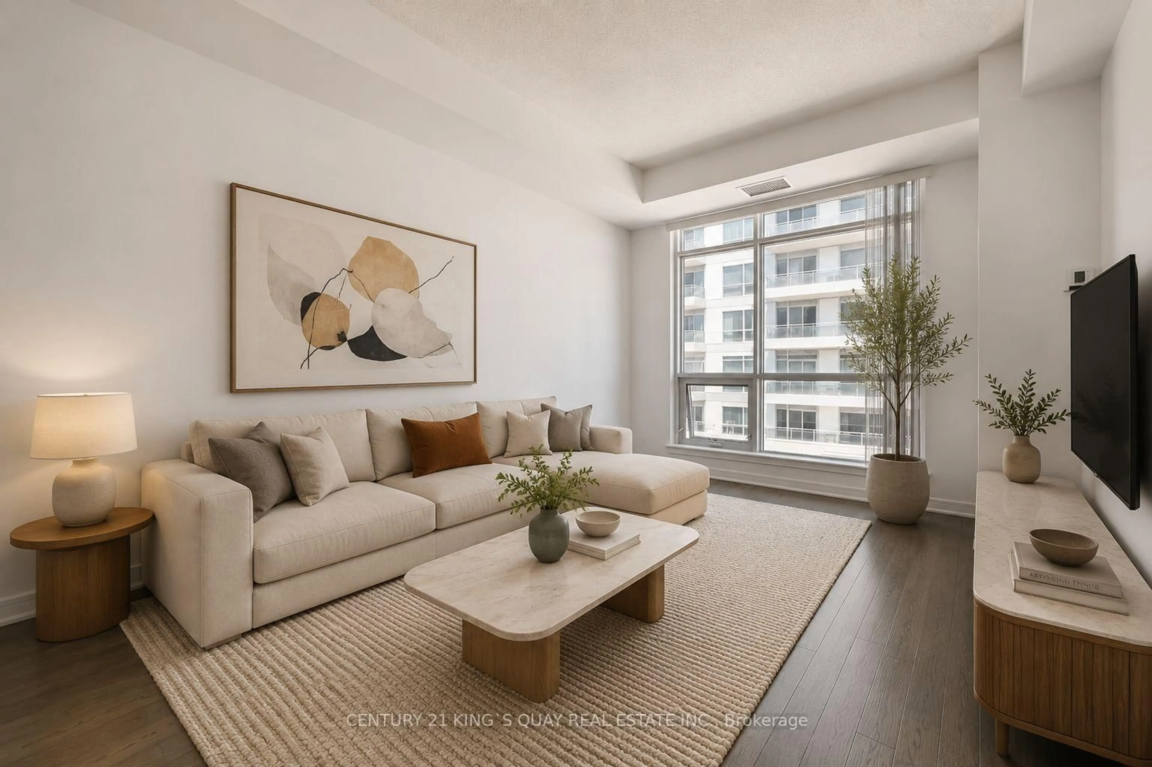 Living room with furniture, unknown for 9199 Yonge St #SE811, Richmond Hill Ontario L4C 1H7