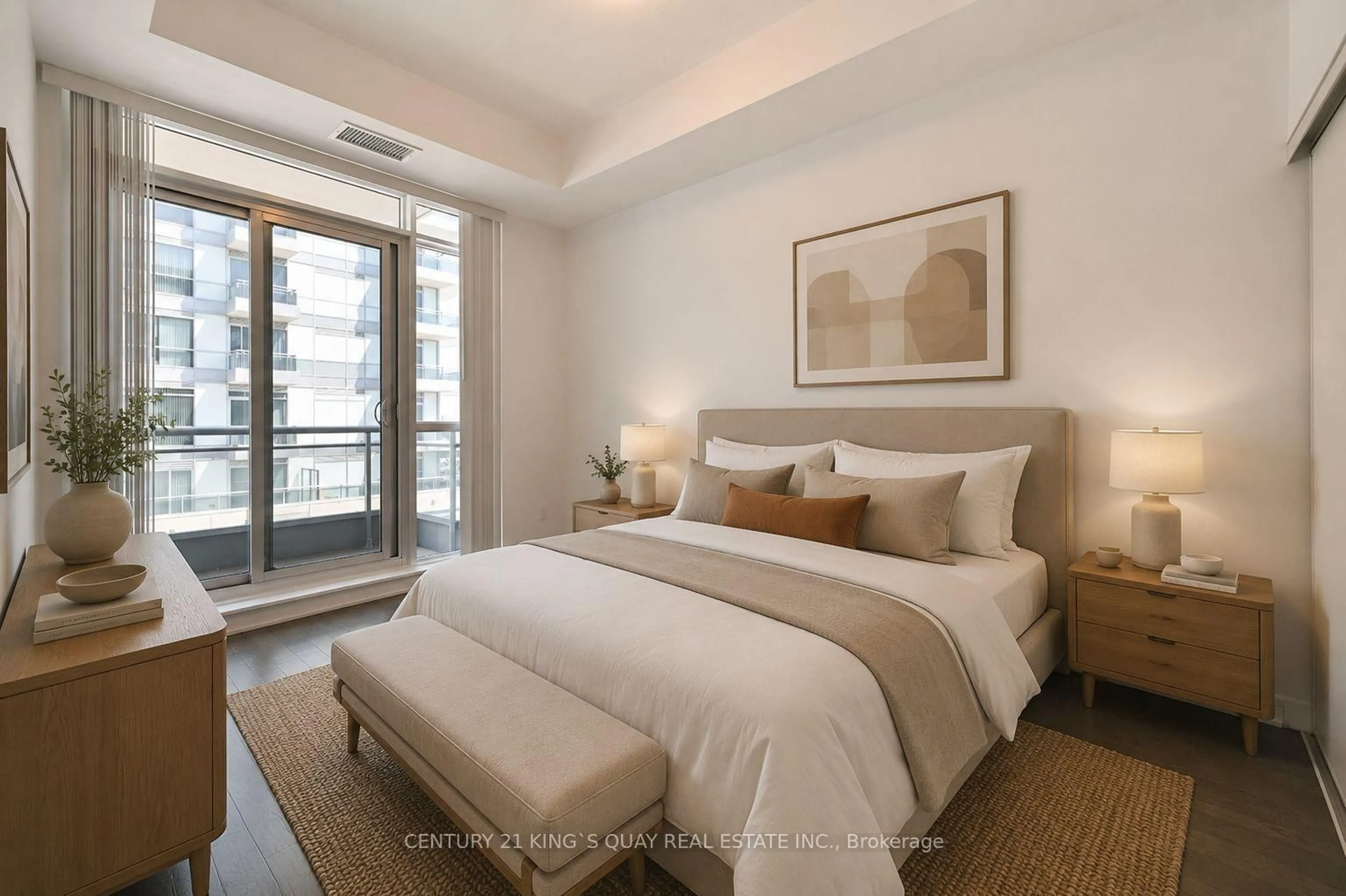 Bedroom with bed, unknown for 9199 Yonge St #SE811, Richmond Hill Ontario L4C 1H7