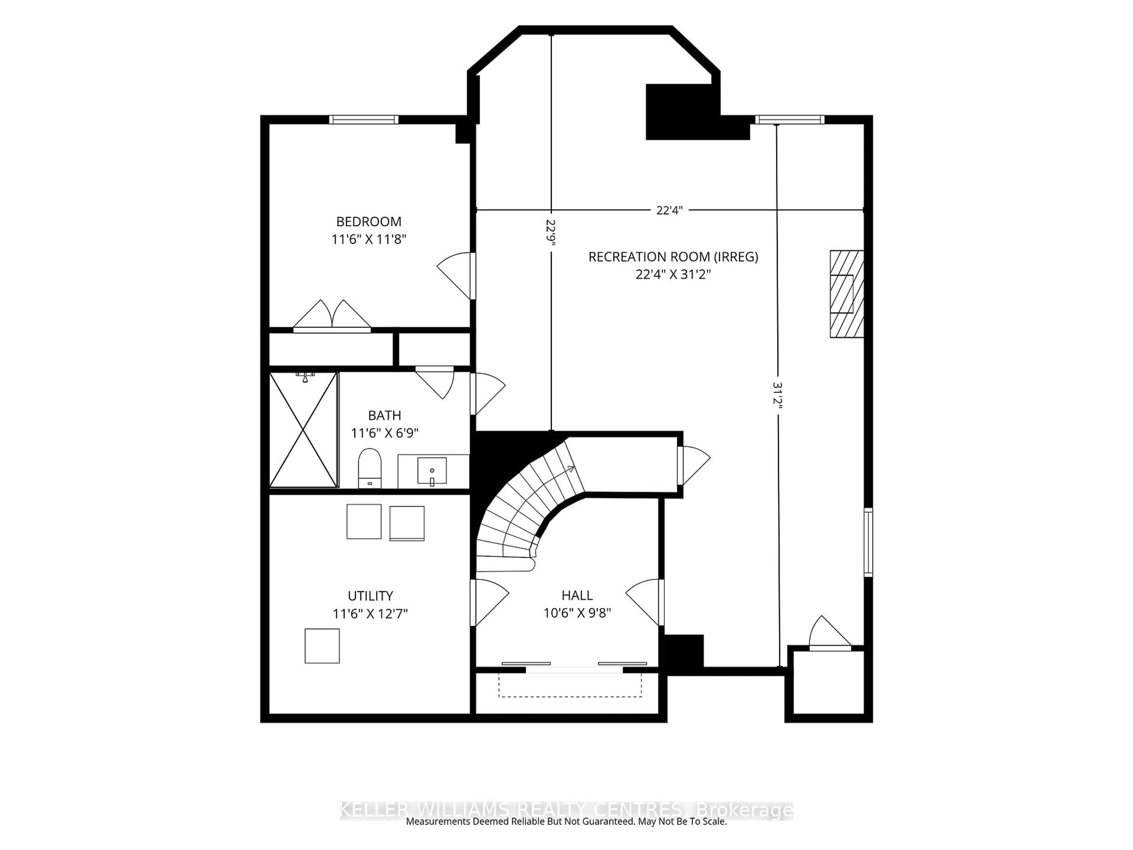 Floor plan for 204 Crossland Gate, Newmarket Ontario L3X 1A8