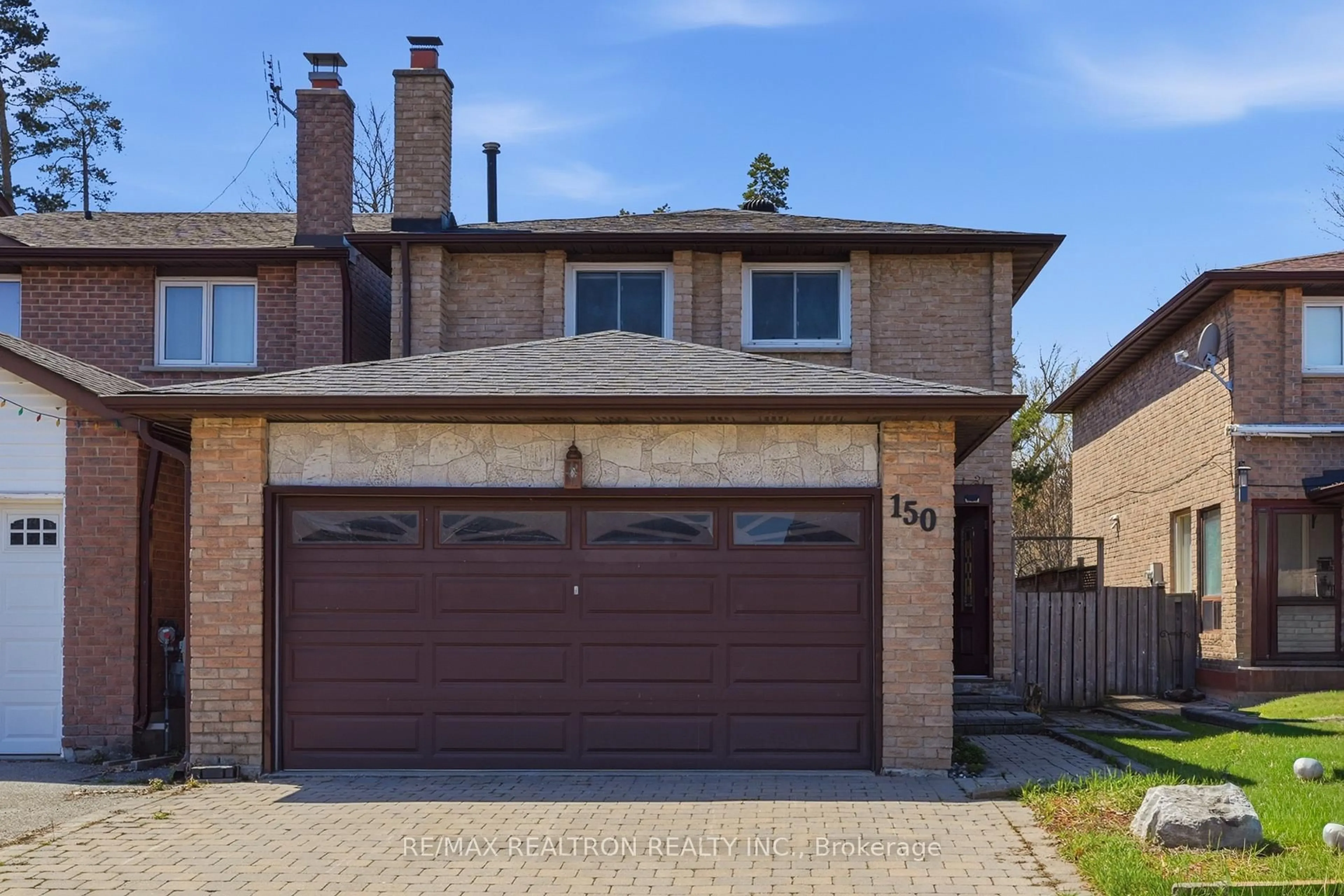 Home with brick exterior material, street for 150 Borrows St, Vaughan Ontario L4J 2W8