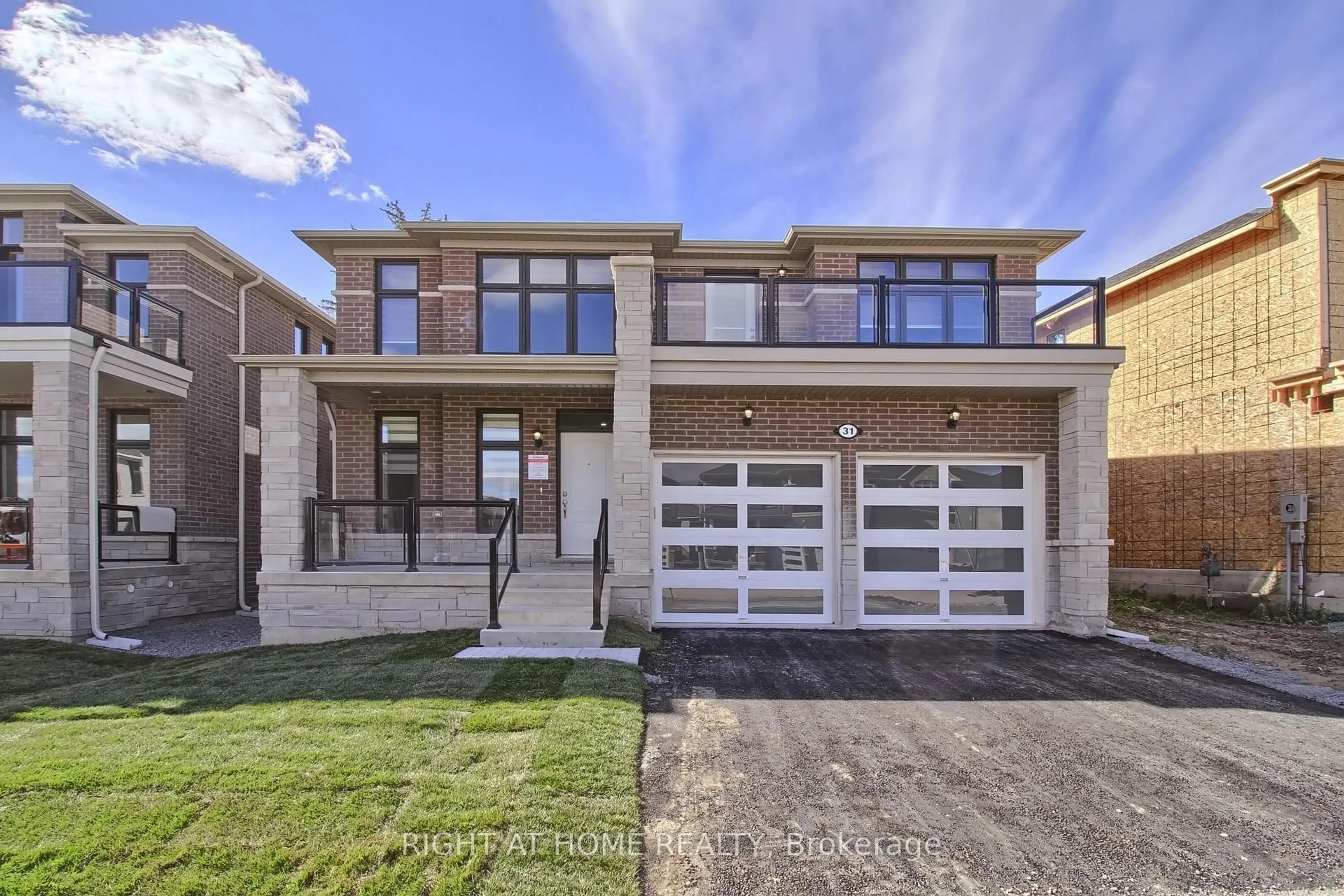 Home with brick exterior material, street for 31 Dorothy Caine Cres, Georgina Ontario L4P 3E9