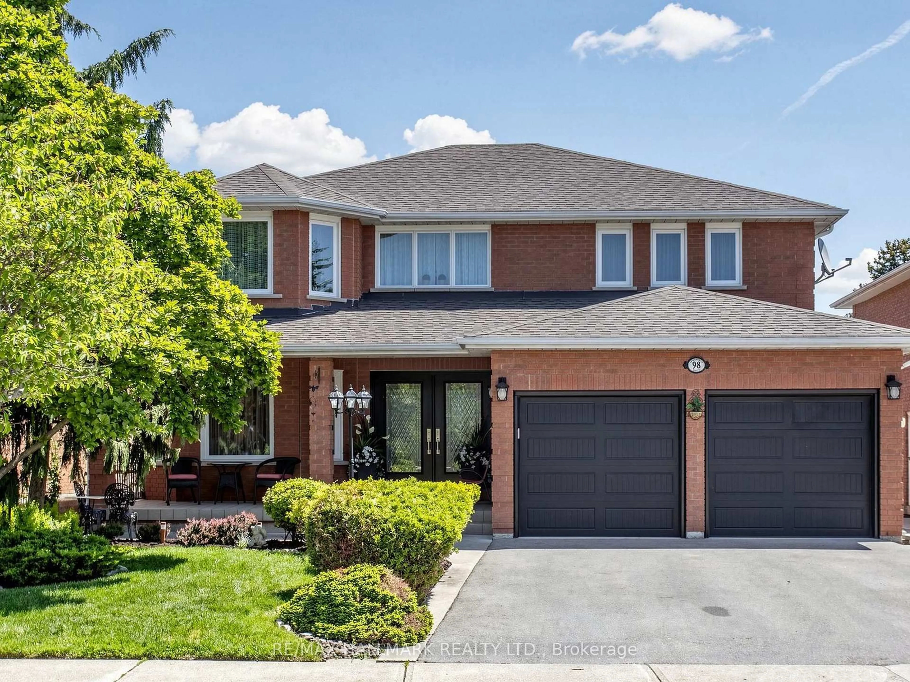 Home with brick exterior material, street for 98 Arrowhead Dr, Vaughan Ontario L4L 4A5
