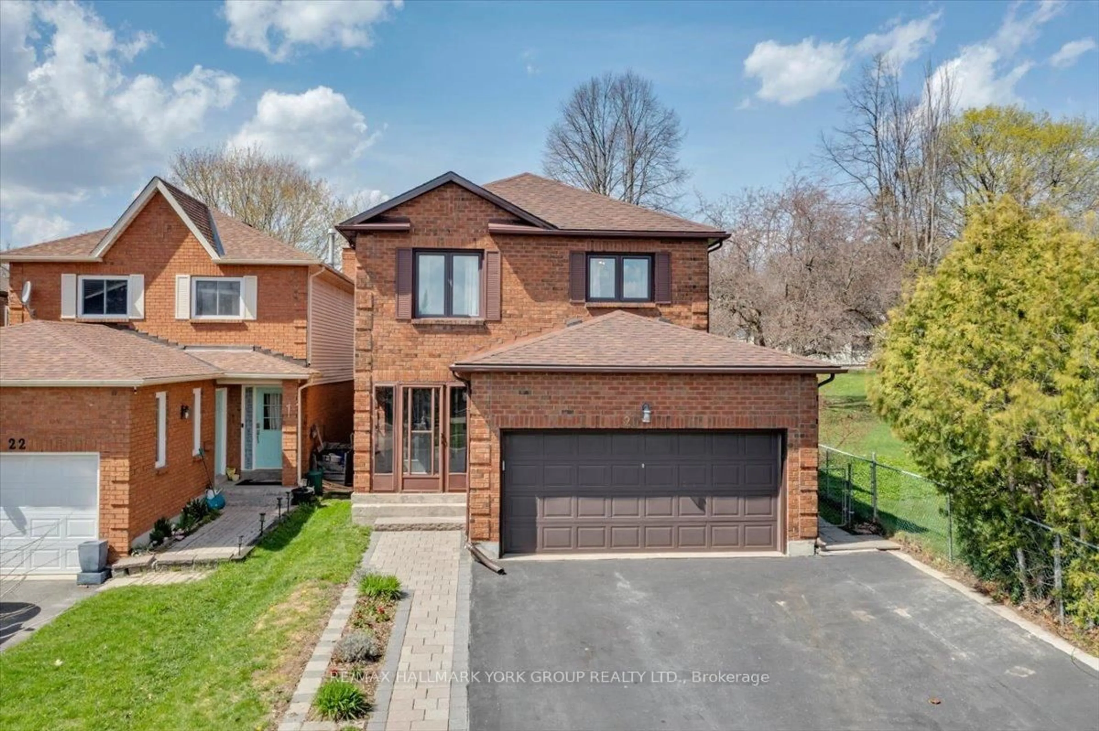 Home with brick exterior material, street for 20 Sunbird Blvd, Georgina Ontario L4P 3R9