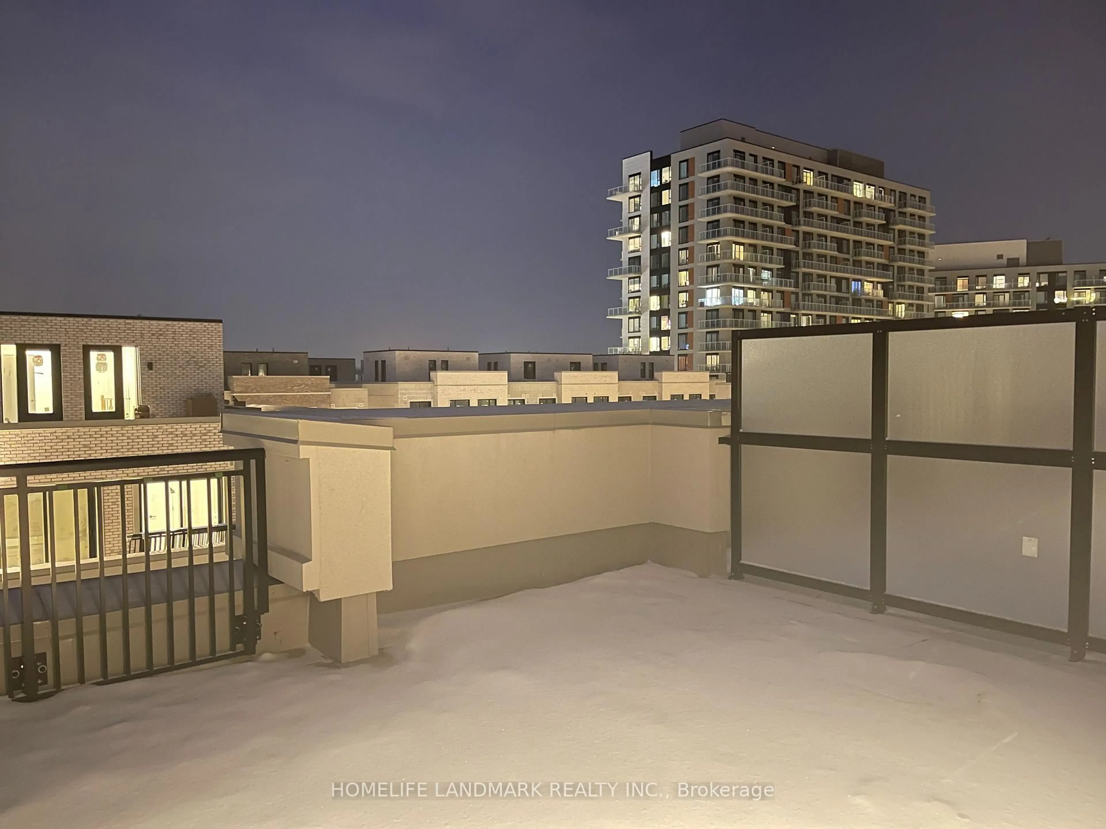 Balcony in the apartment, city buildings view from balcony for 8 Walder Lane #307, Richmond Hill Ontario L4S 0P7