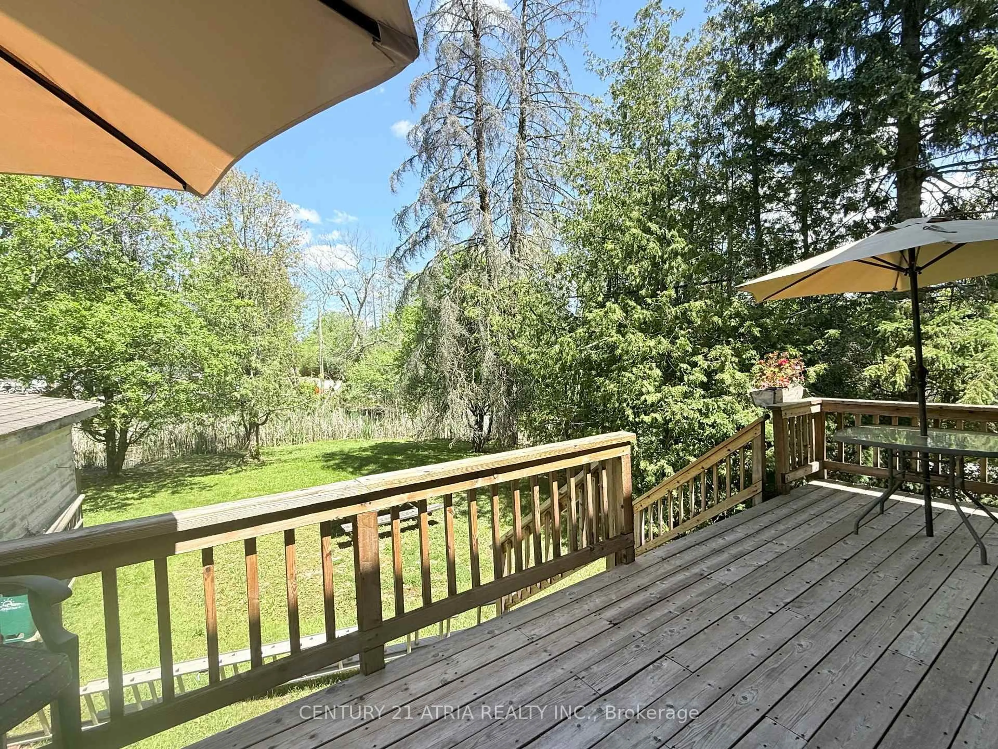 Patio, forest/trees view for 6 Penny Pl, Richmond Hill Ontario L4E 2W4