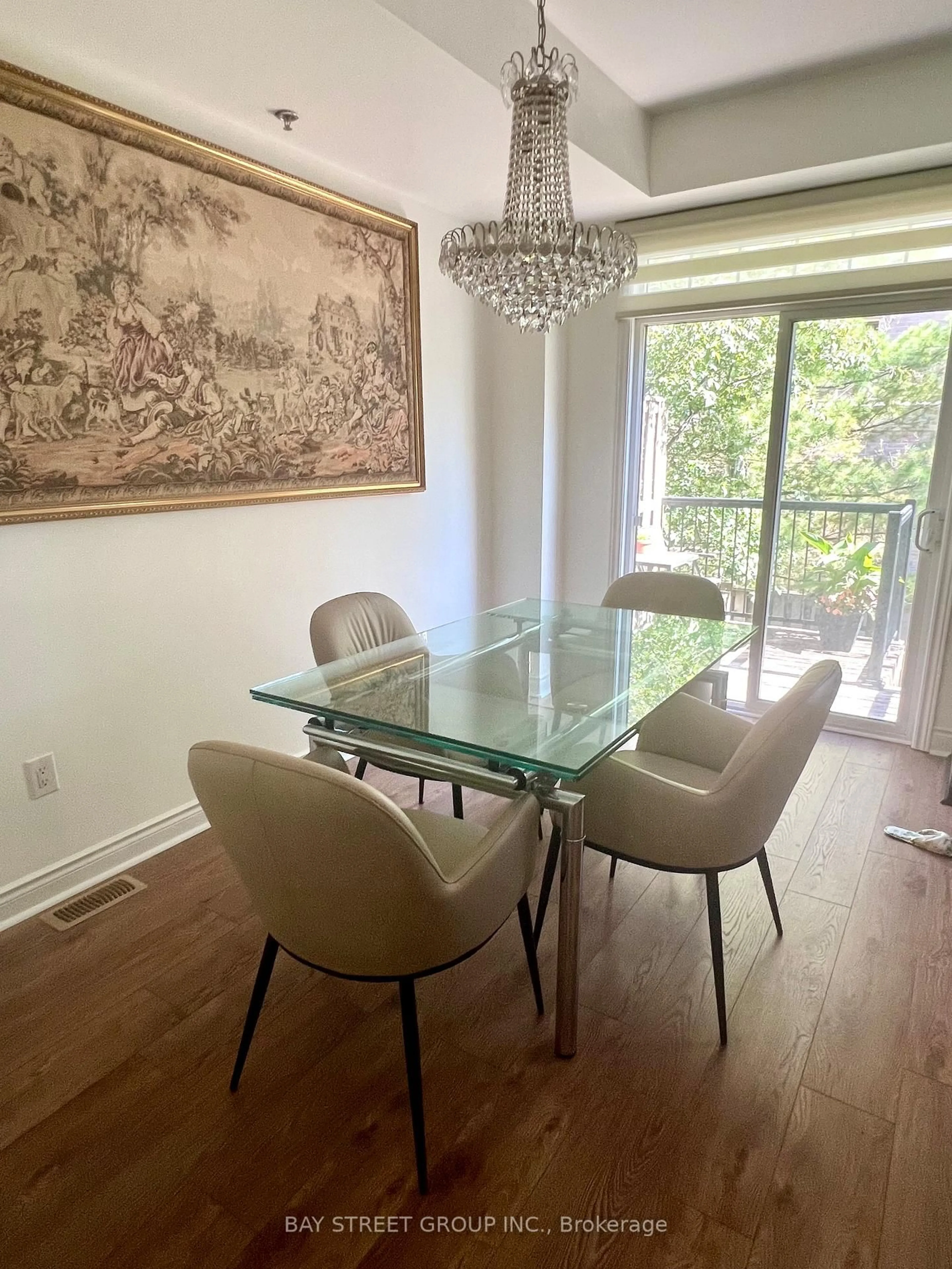 Dining room, wood/laminate floor for 8 Brighton Pl #56, Vaughan Ontario L4J 0E3