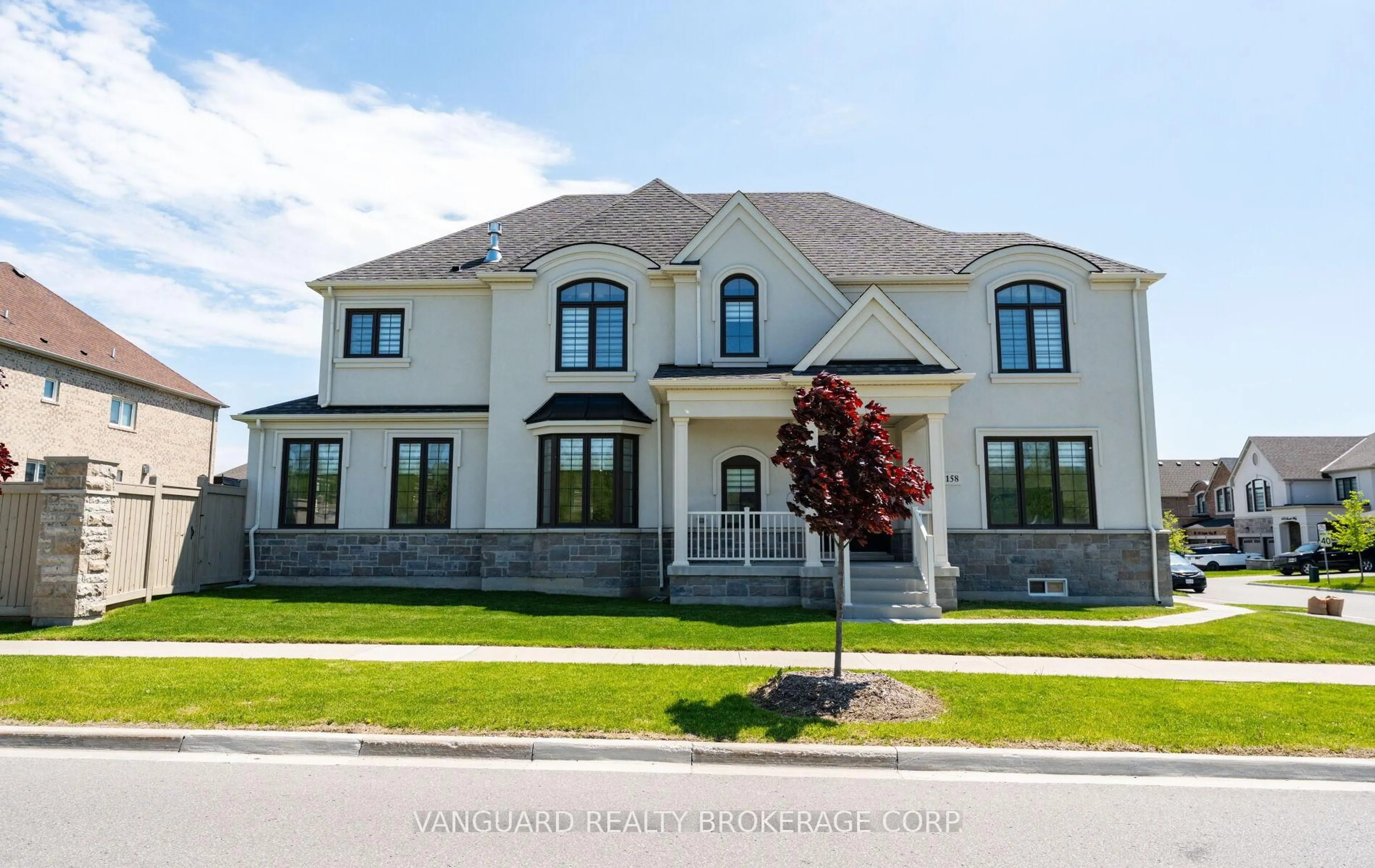 Home with brick exterior material, street for 158 Scarlet Way, Bradford West Gwillimbury Ontario L3Z 4J2
