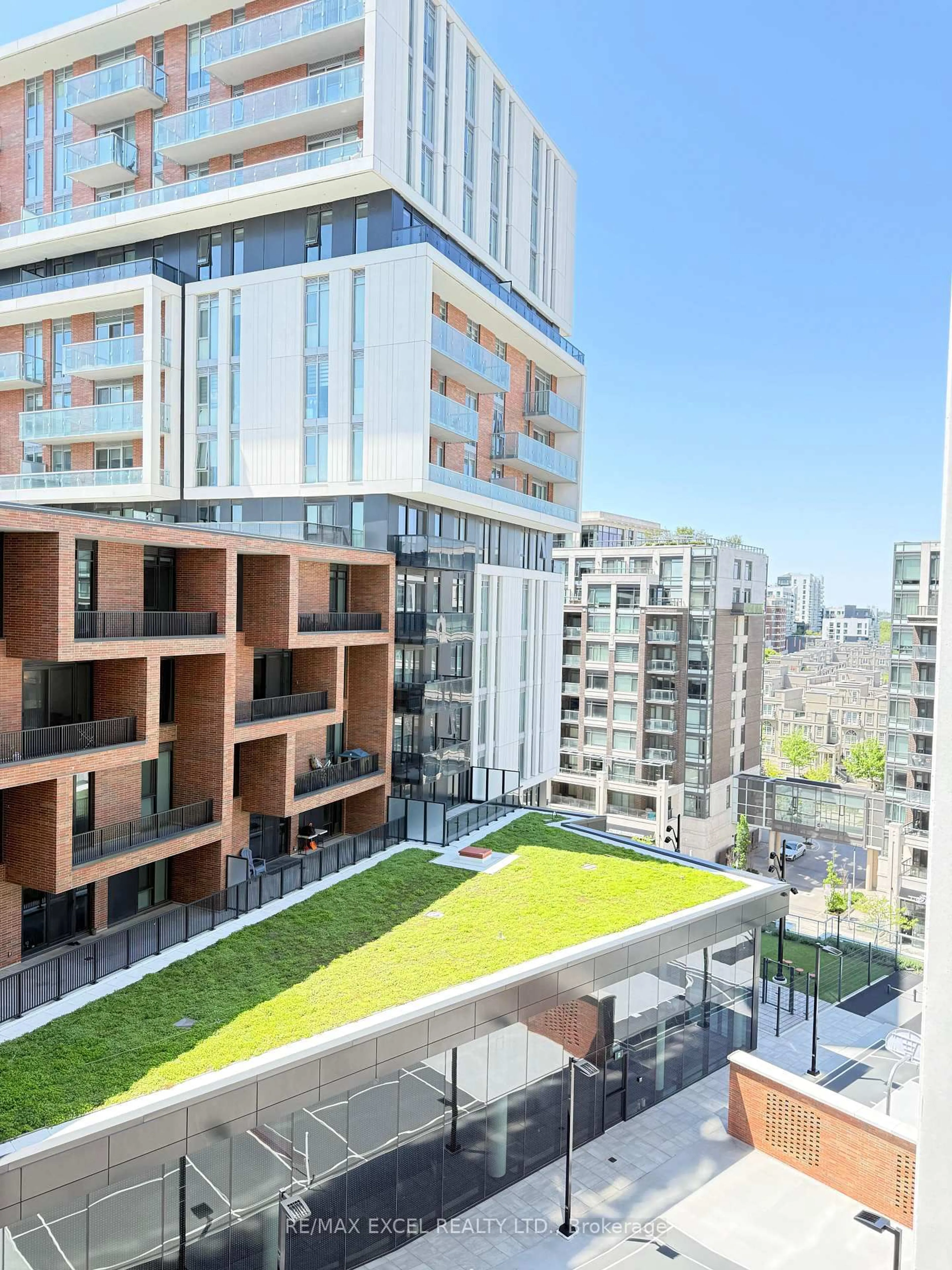 Balcony in the apartment, city buildings view from balcony for 292 Verdale Crossing #1018B, Markham Ontario L6G 0H6