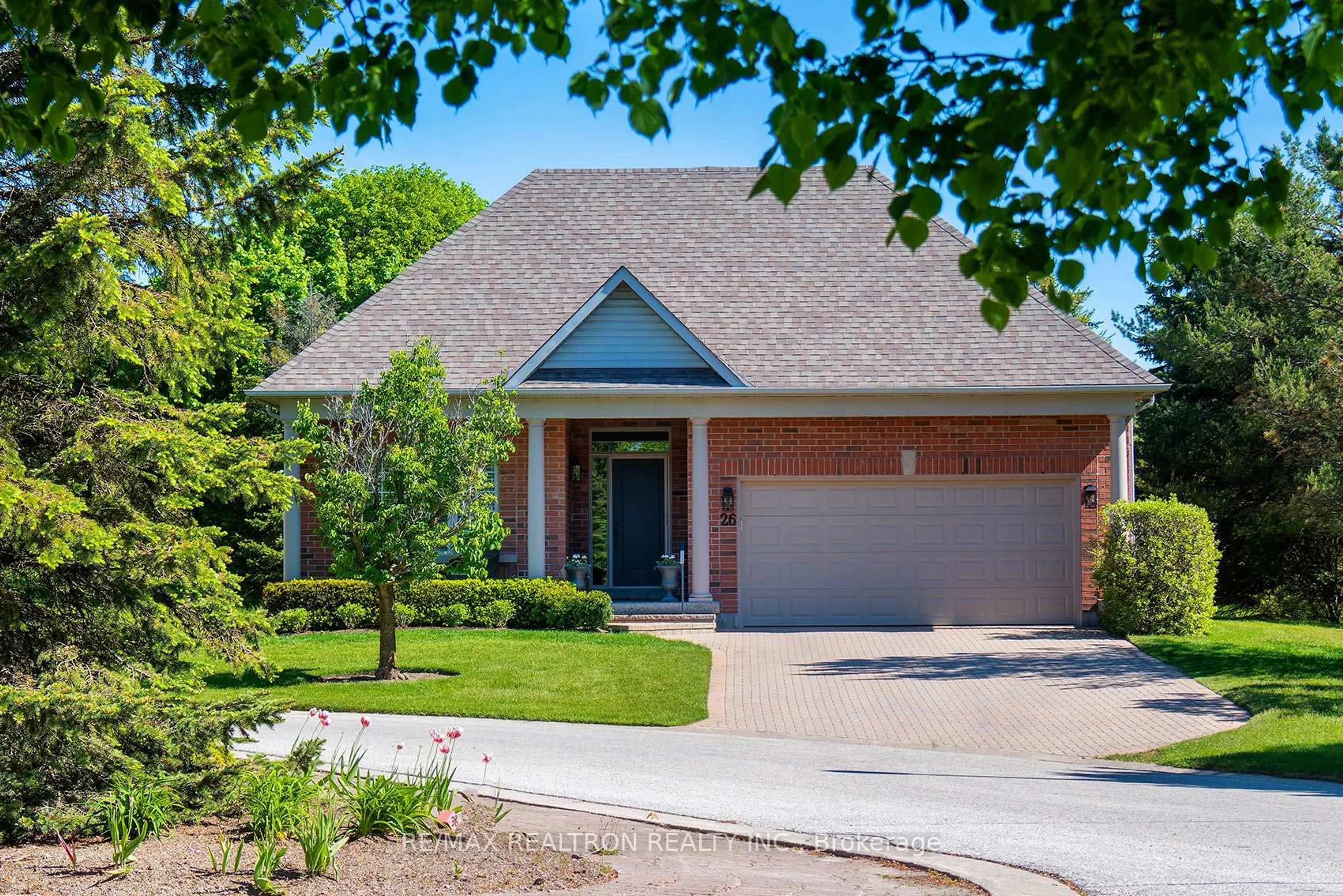Home with brick exterior material, street for 26 Hagen Hollow, Whitchurch-Stouffville Ontario L4A 1N3