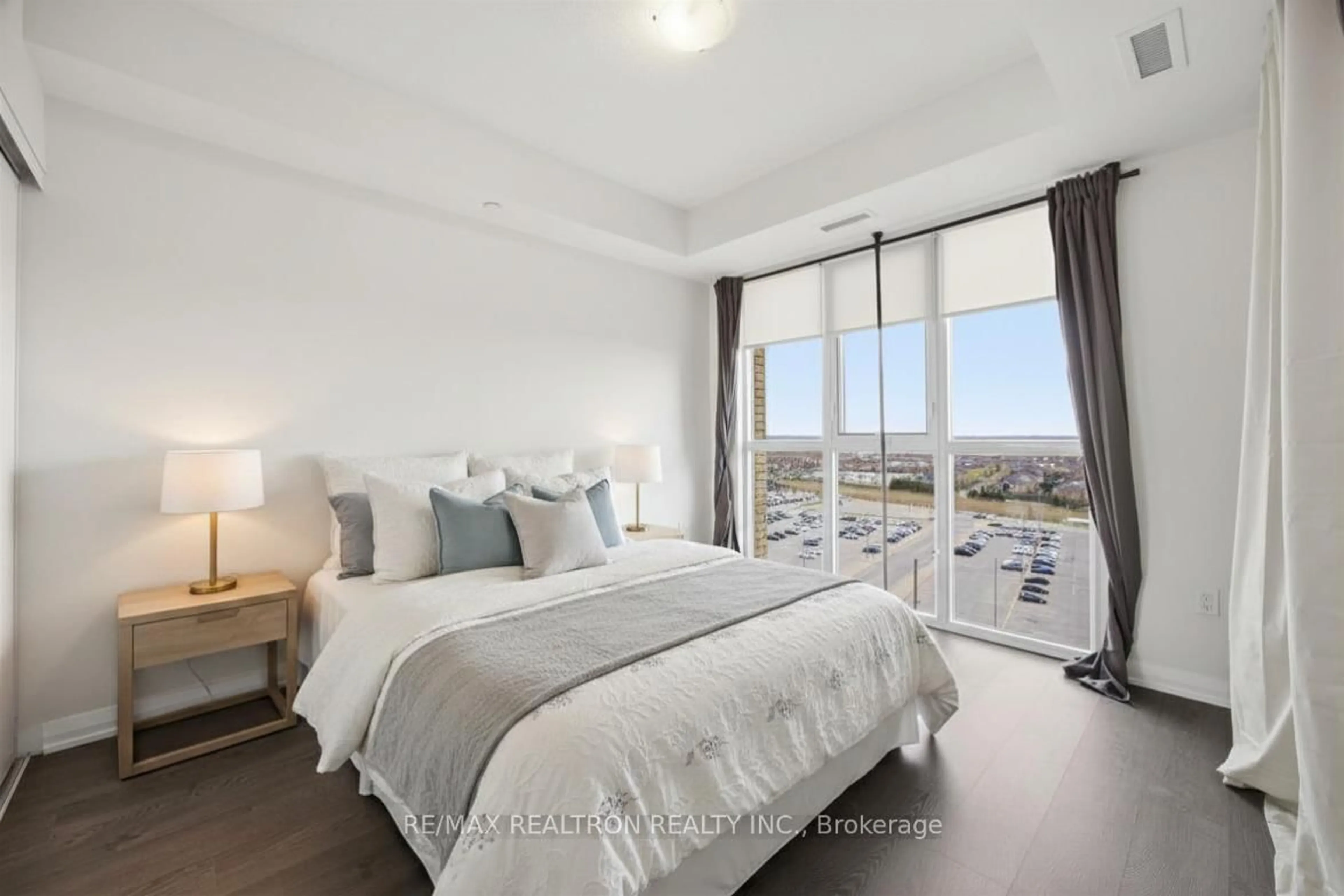 Bedroom with bed, unknown for 9560 Markham Rd #1107, Markham Ontario L6E 0N6