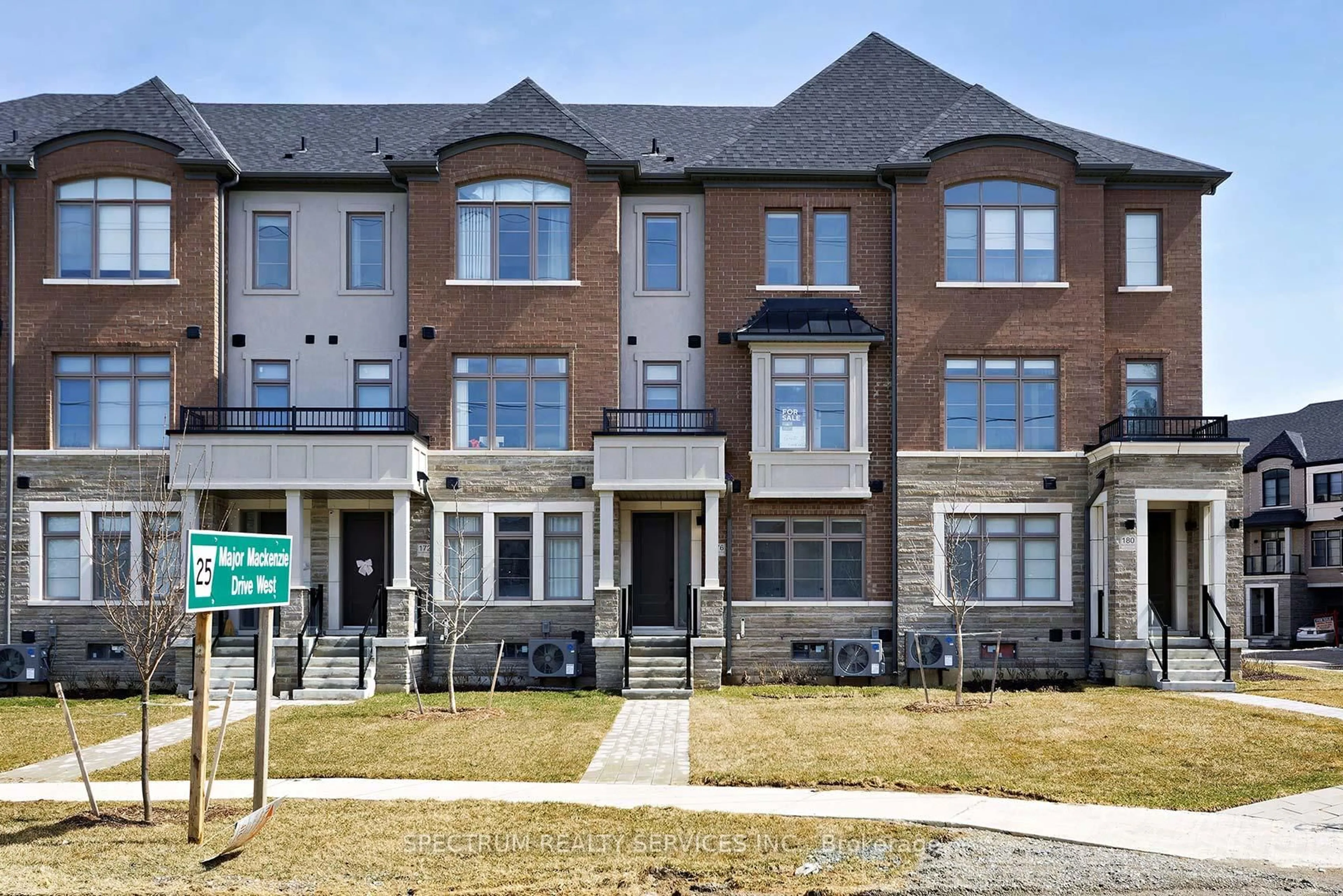 Home with brick exterior material, street for 176 De La Roche Dr, Vaughan Ontario L4H 5G4